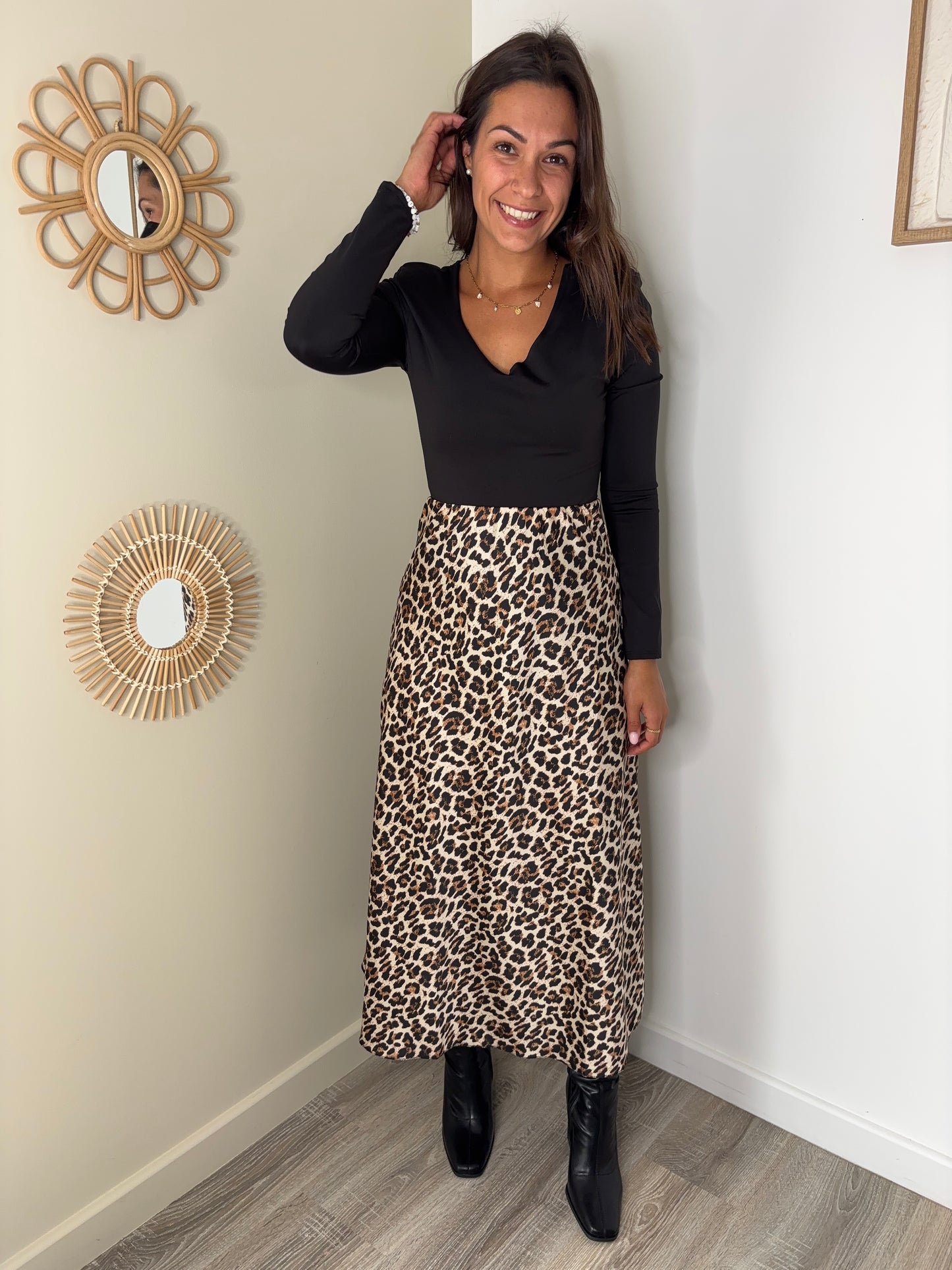 Jupe Laurie - léopard