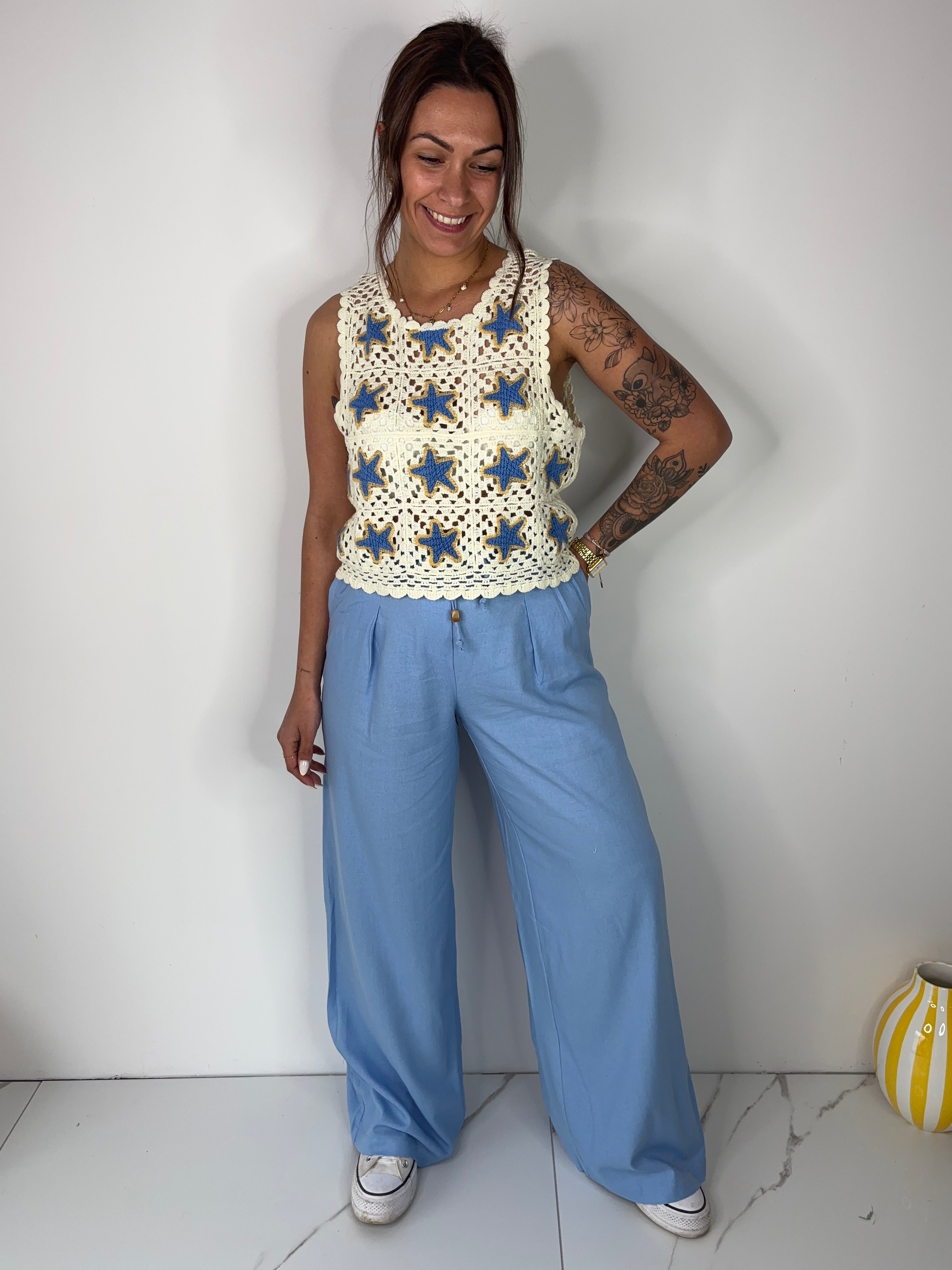 Pantalon Vena - bleu