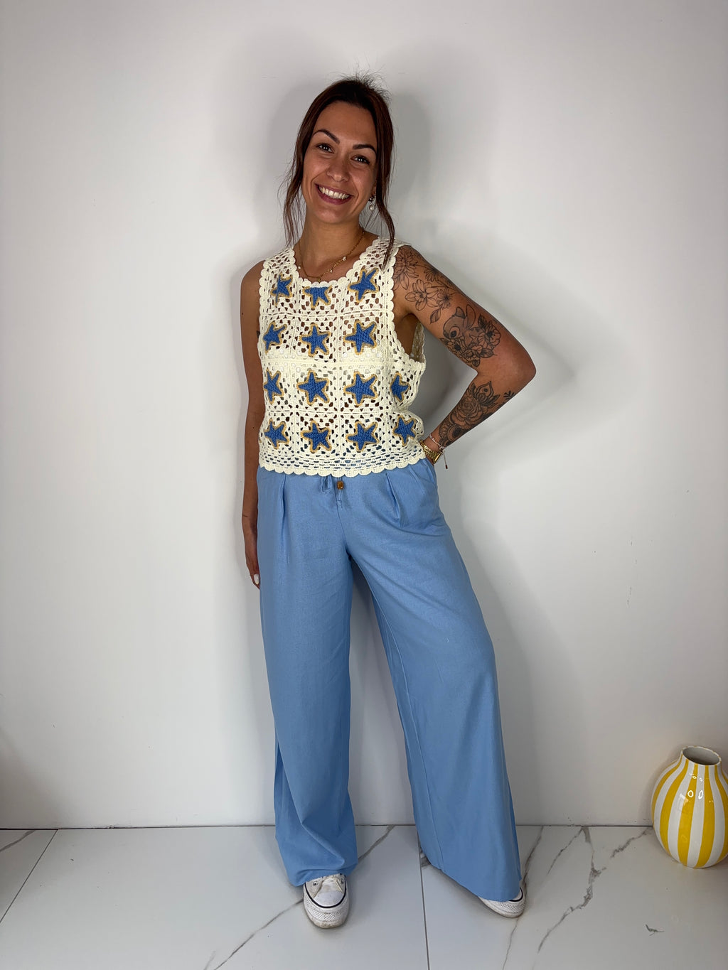 Pantalon Vena - bleu