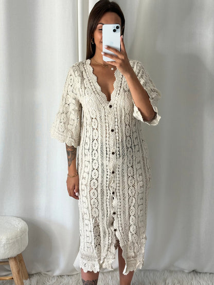 Robe crochet Salomé