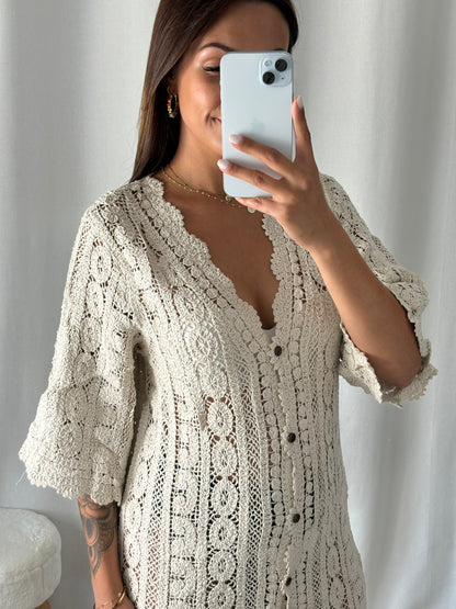 Robe crochet Salomé