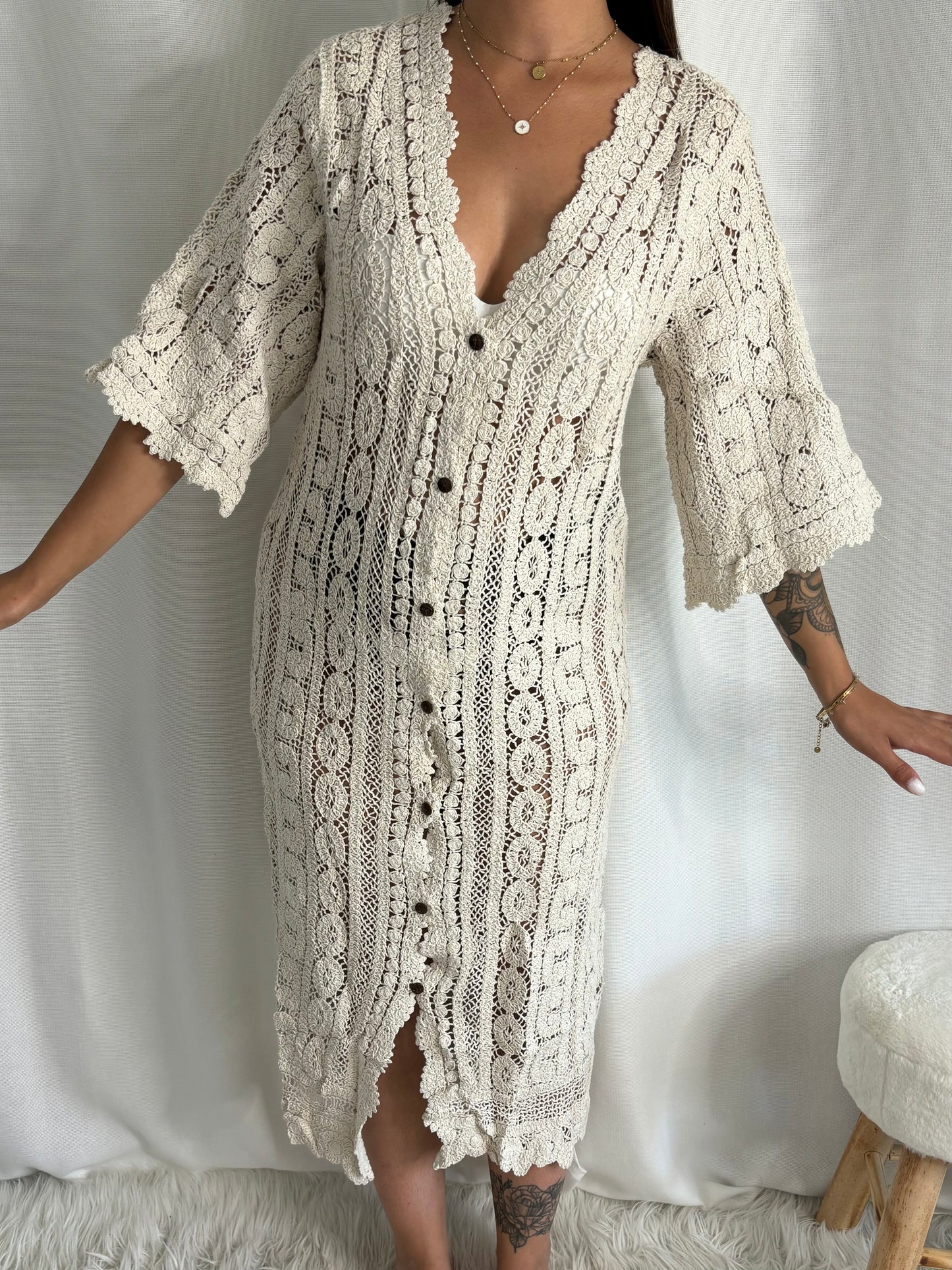 Robe crochet Salomé