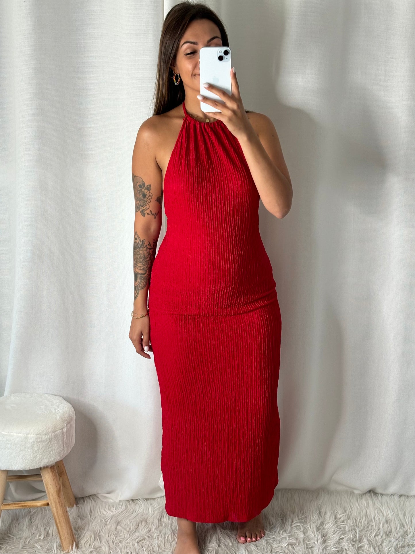 Robe rouge Lara