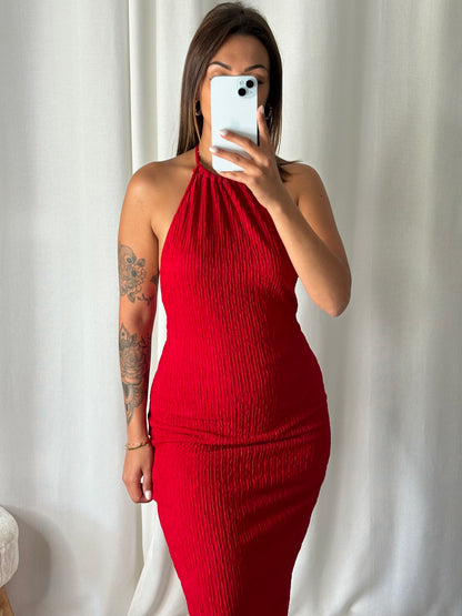 Robe rouge Lara