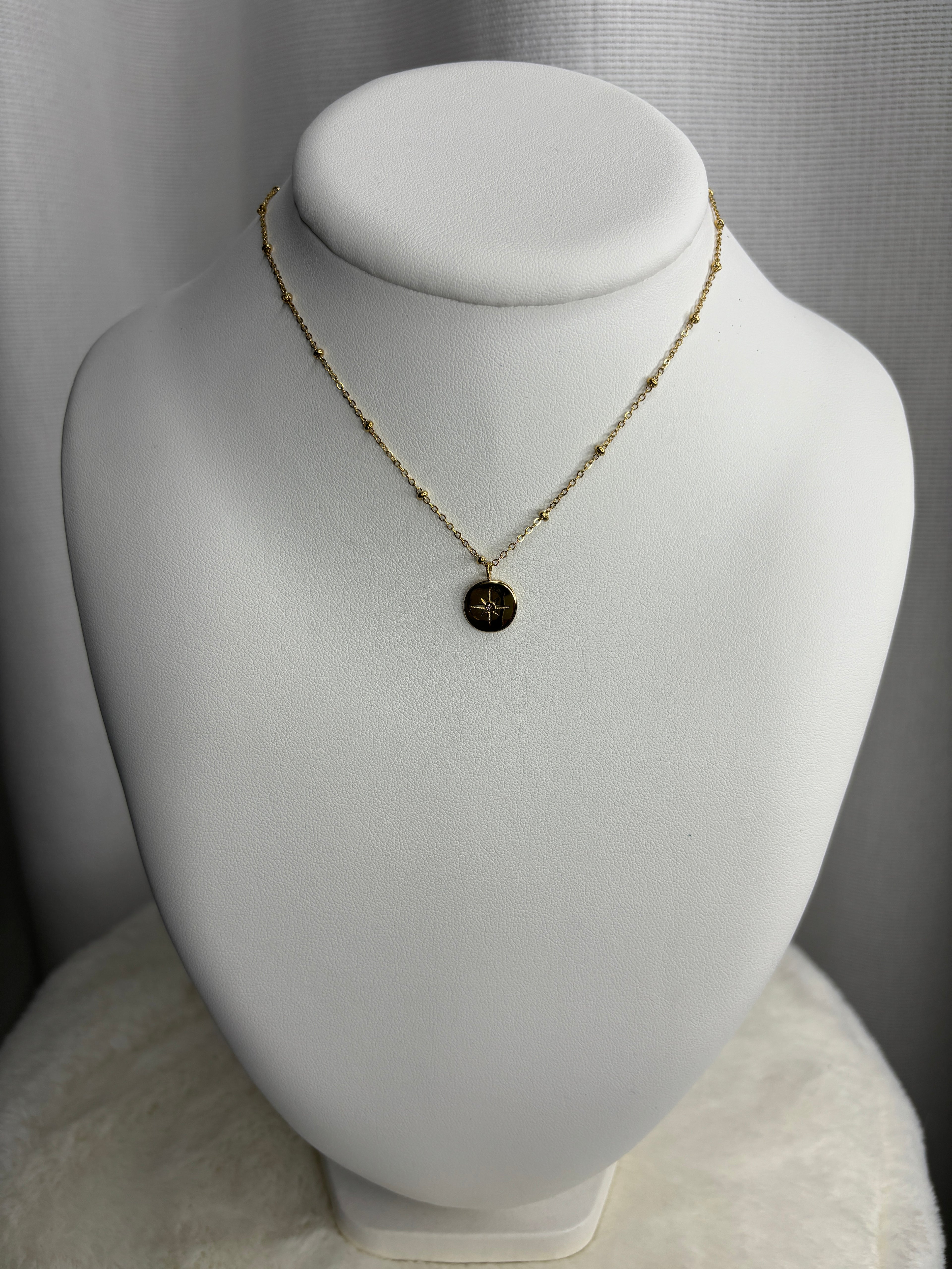 Collier Étoile Doré