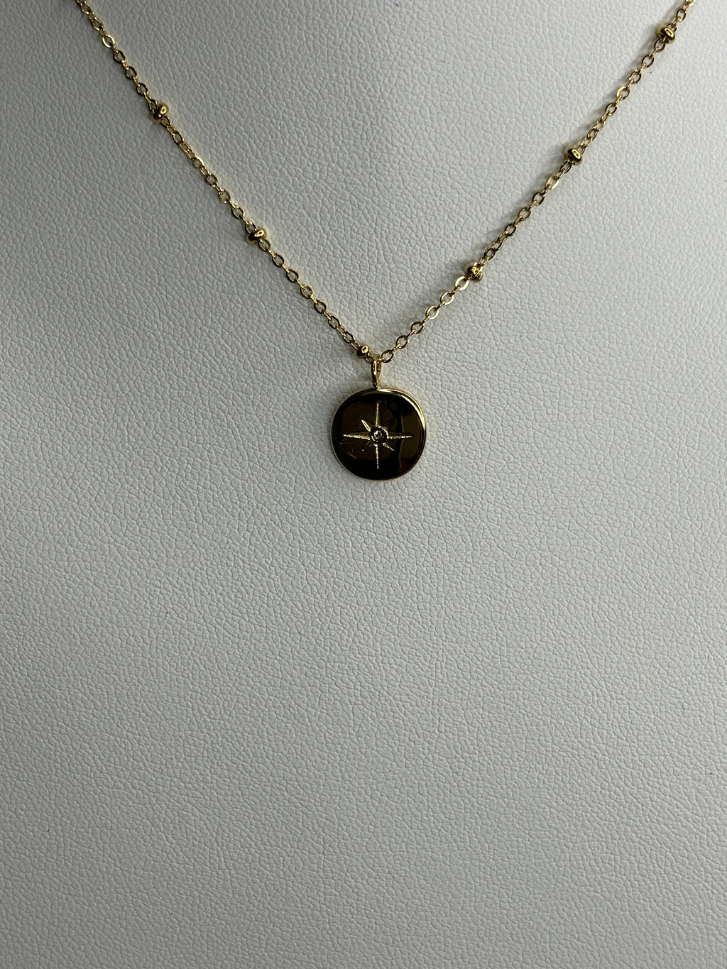 Collier Étoile Doré