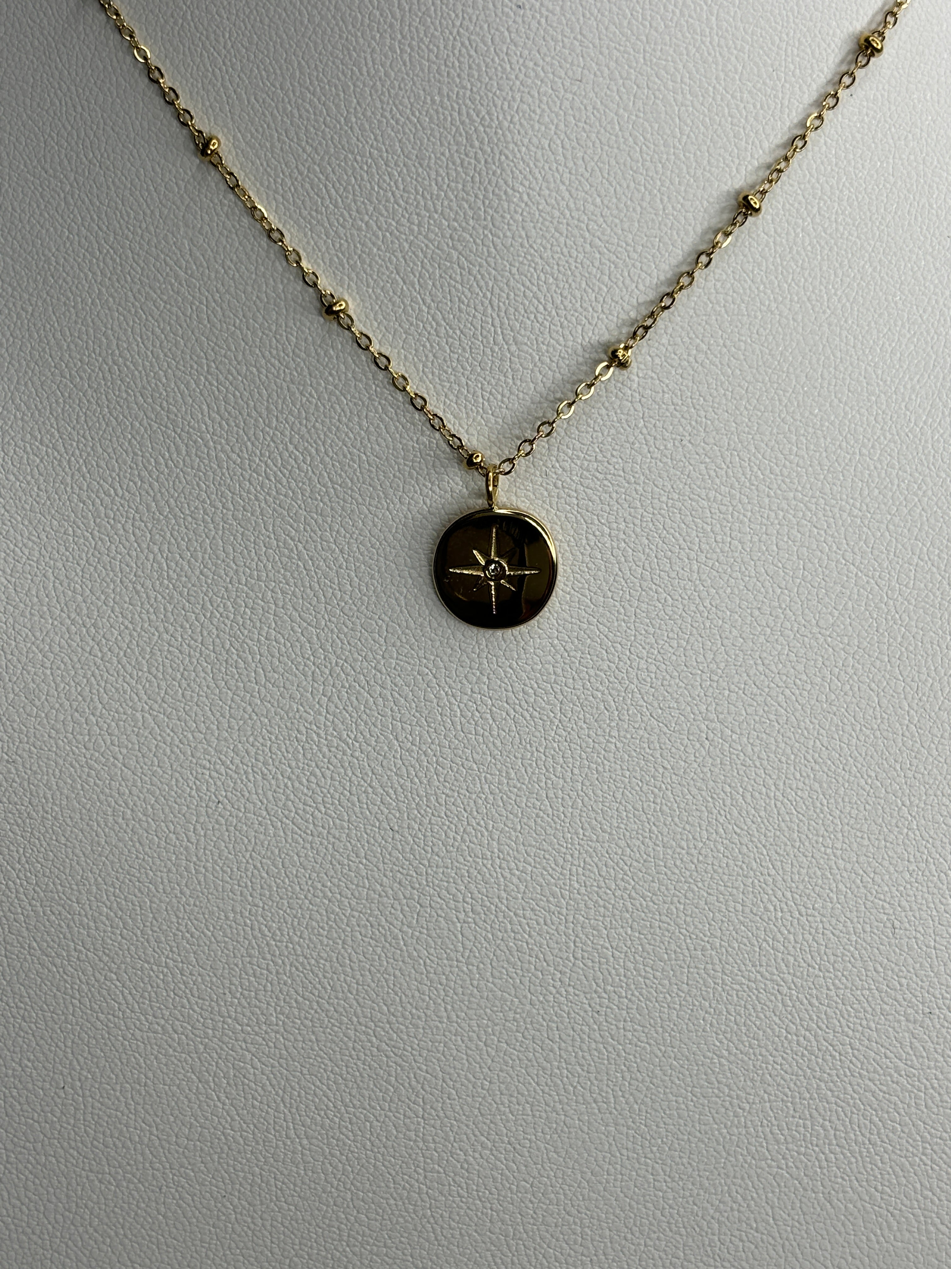 Collier Étoile Doré
