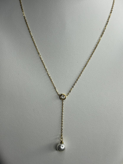 Collier Perla doré