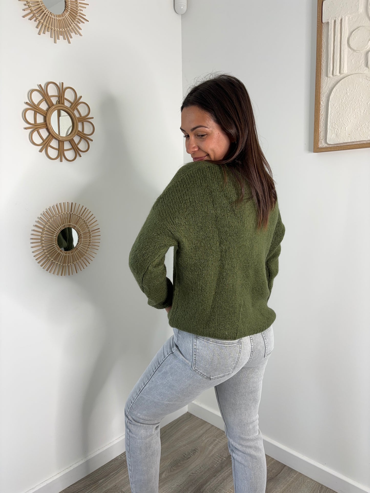 Gilet Maurine - kaki