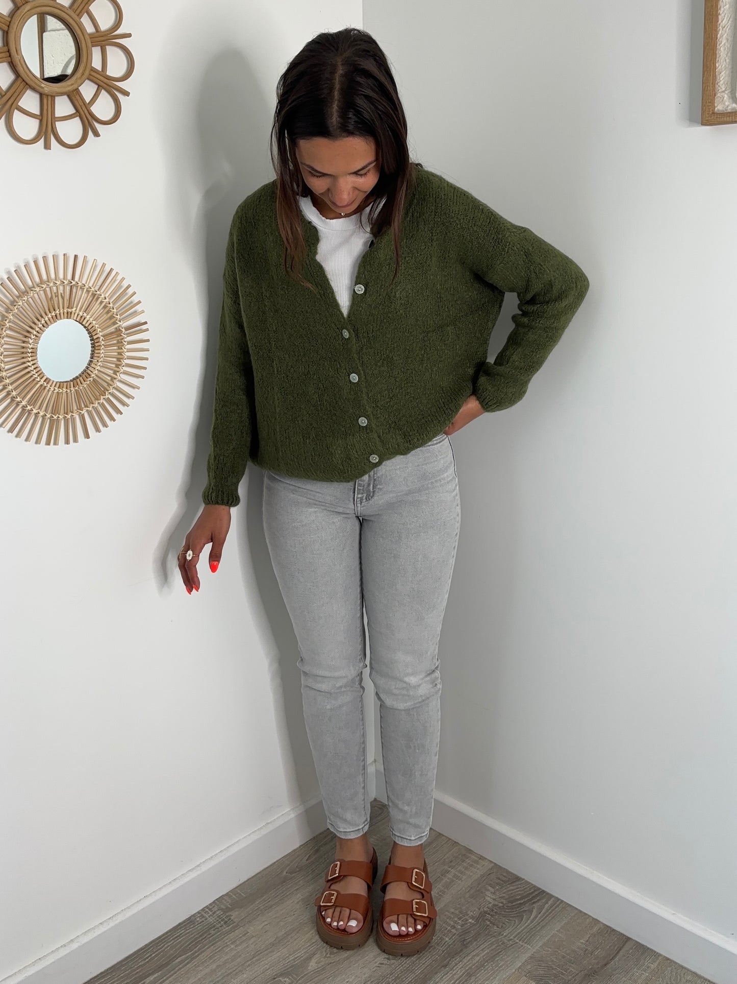 Gilet Maurine - kaki