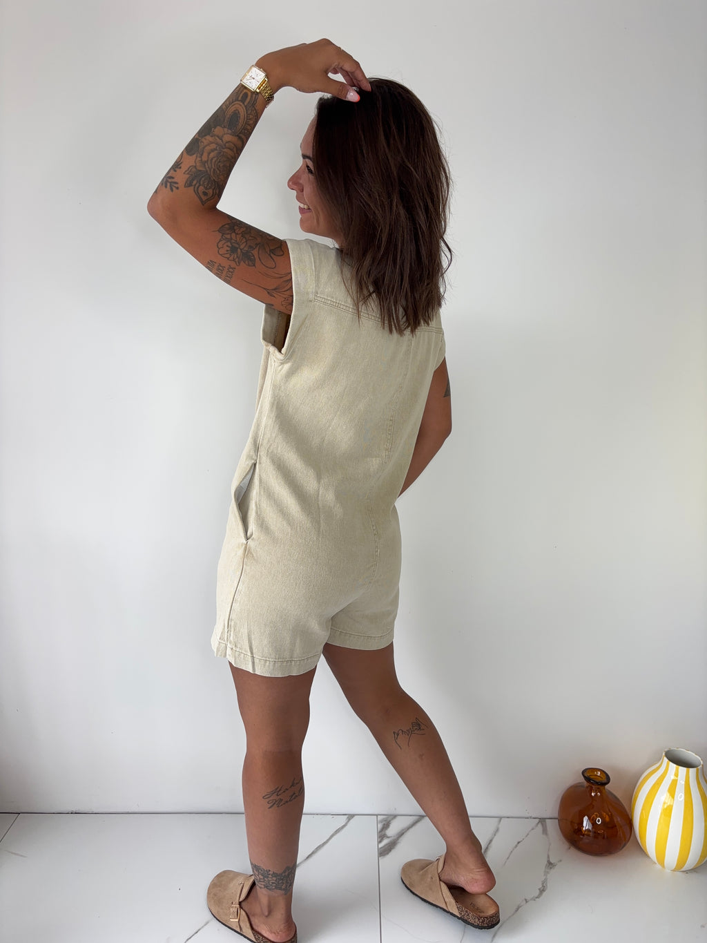 Combishort Stan - beige