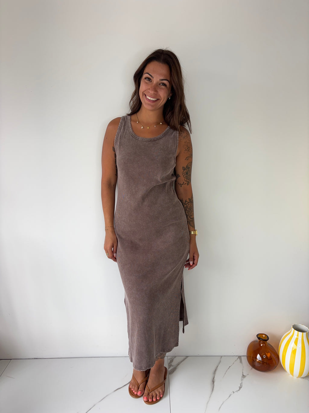 Robe Lou - chocolat