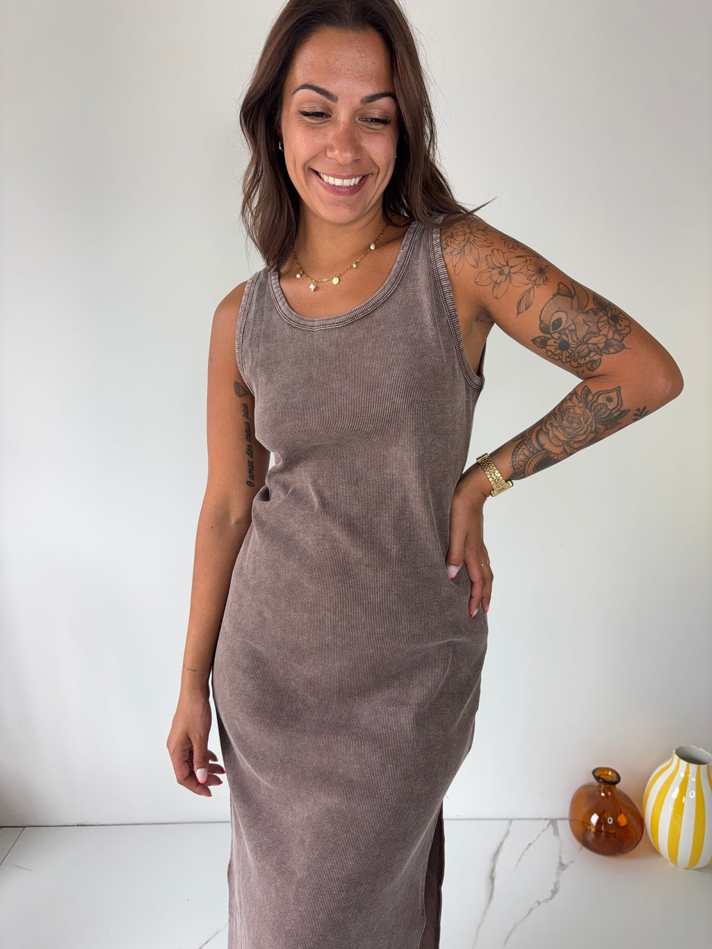 Robe Lou - chocolat