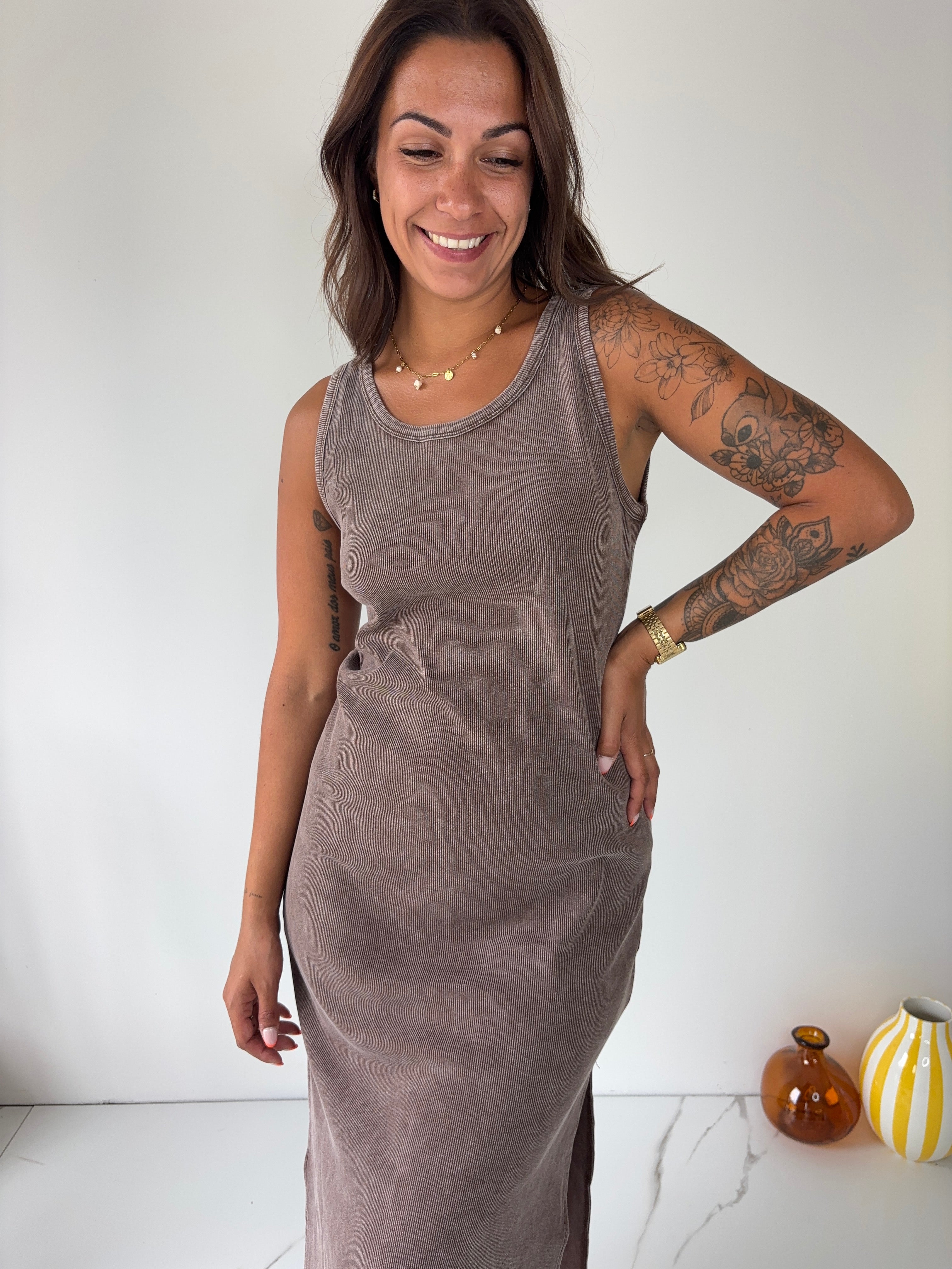Robe Lou - chocolat