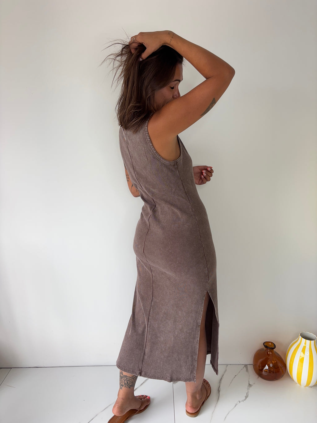 Robe Lou - chocolat