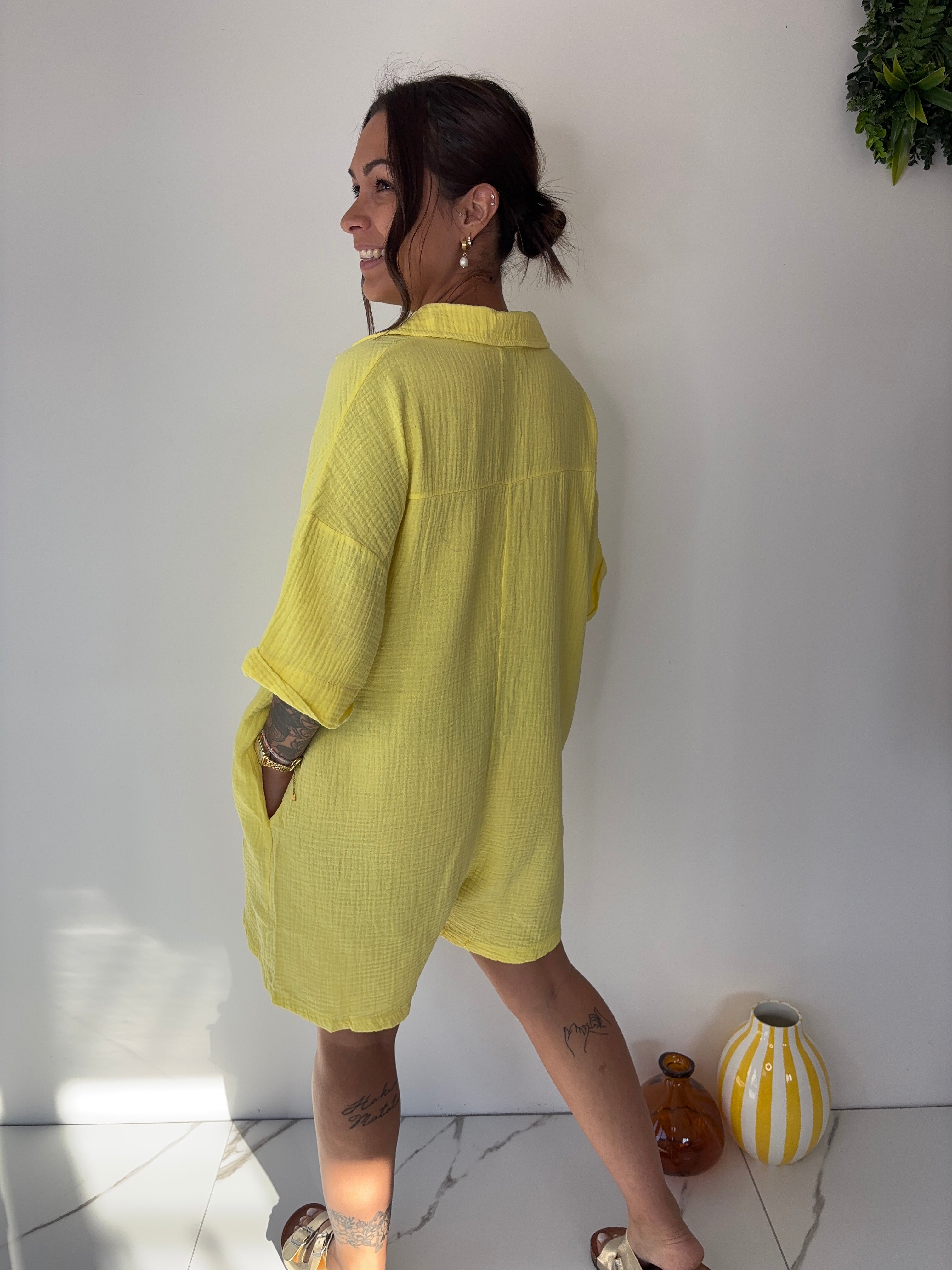 Combishort Hector - jaune