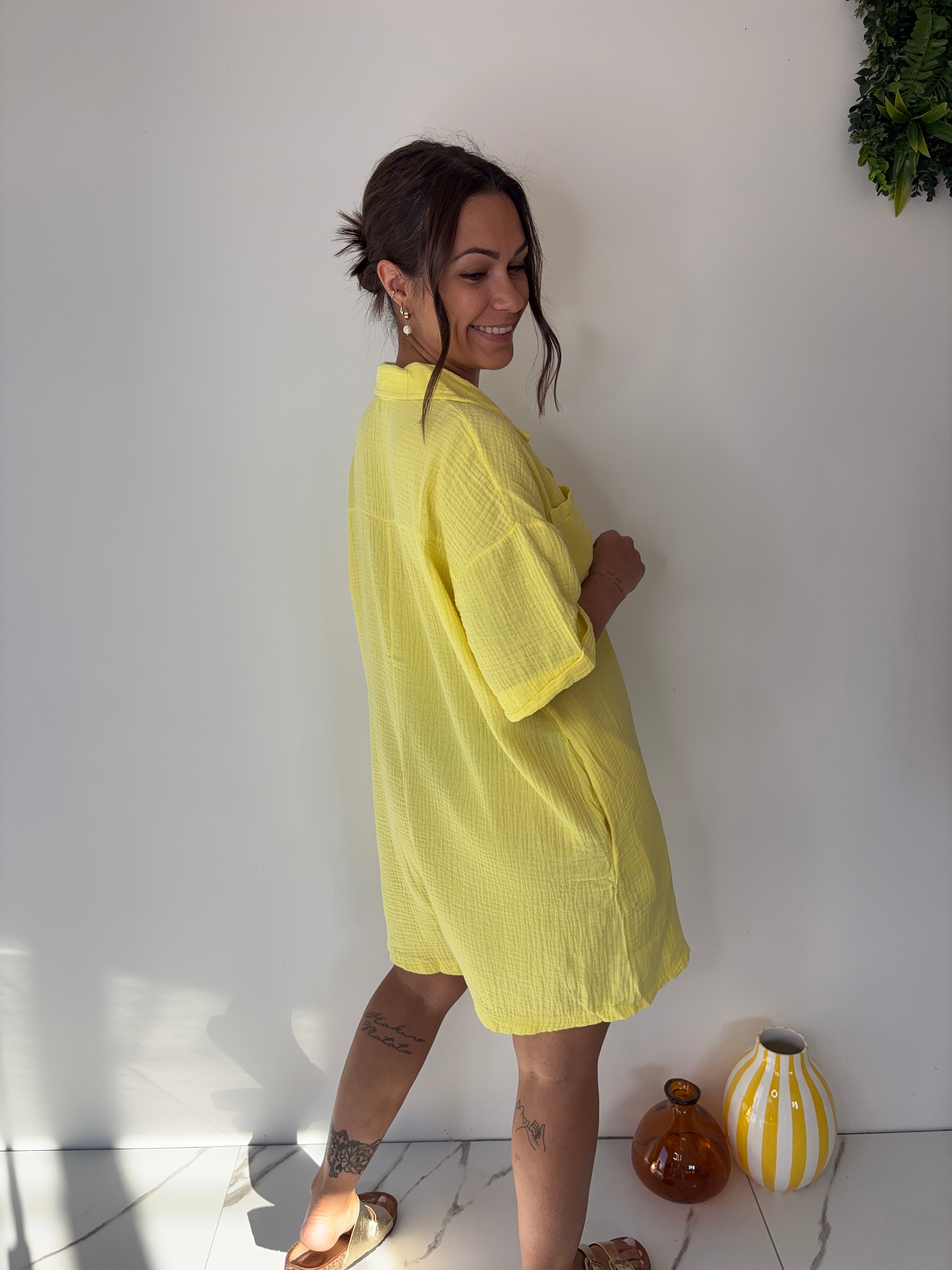 Combishort Hector - jaune
