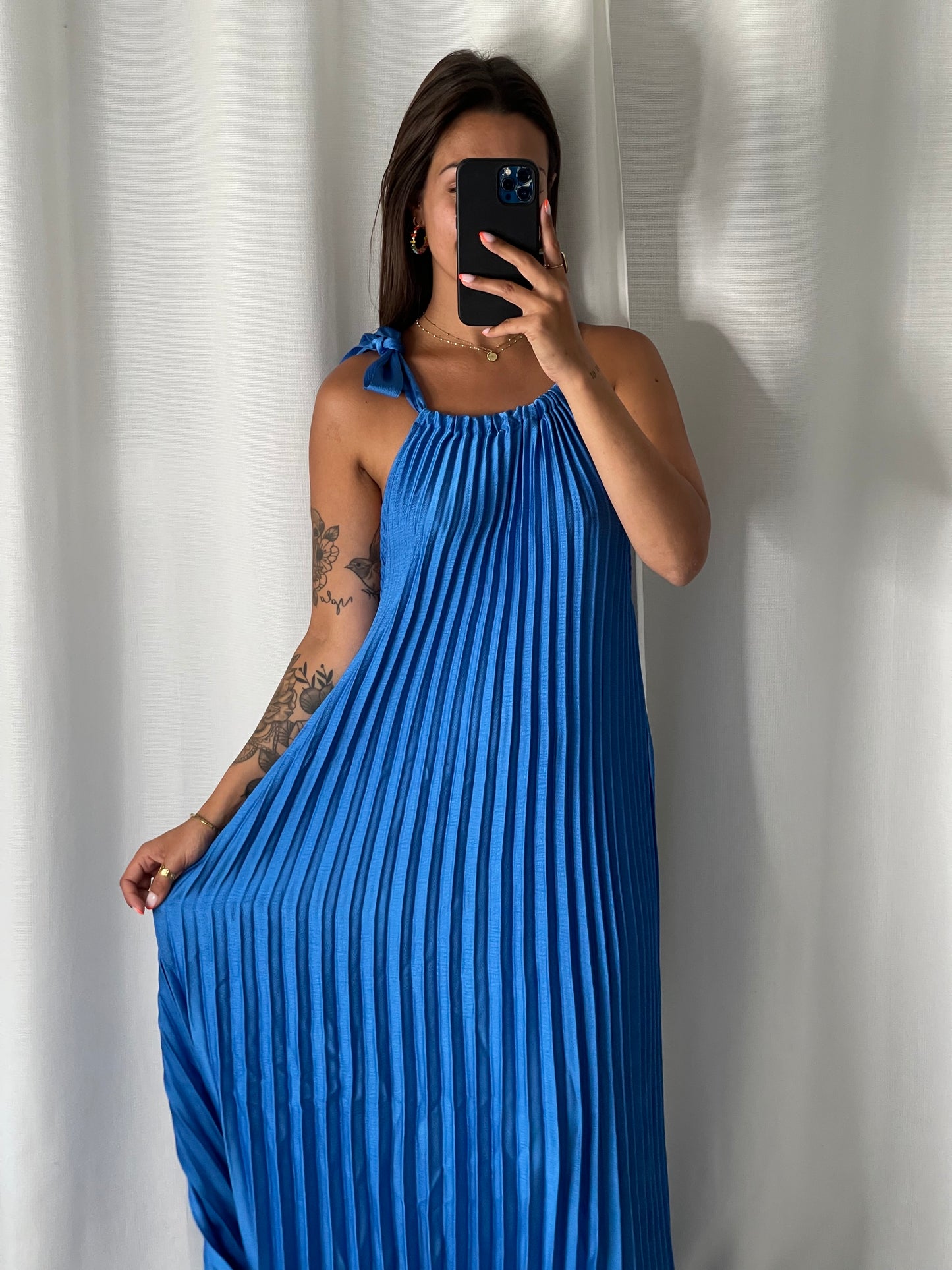 Robe bleu Eva