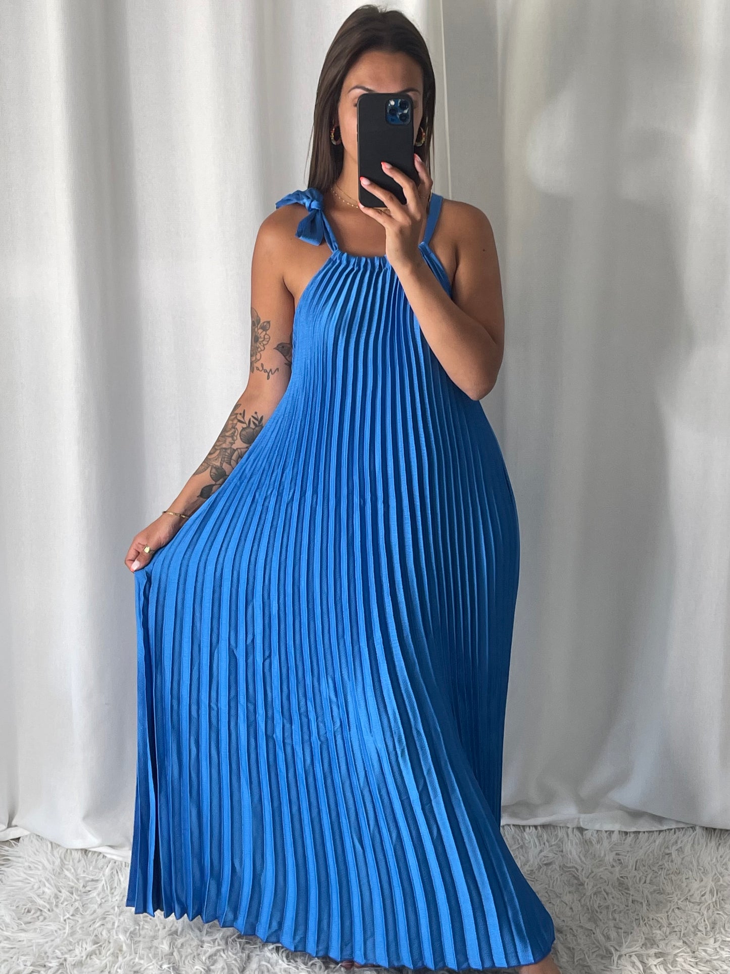 Robe bleu Eva