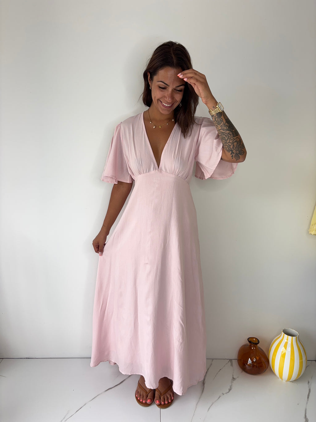 Robe Simone - rose