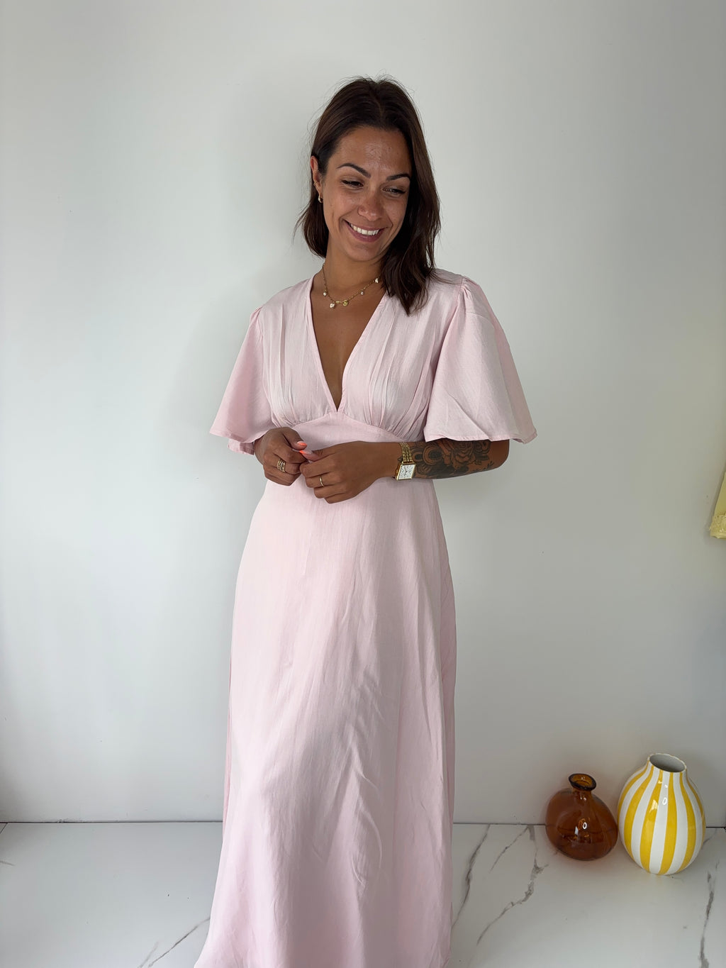Robe Simone - rose