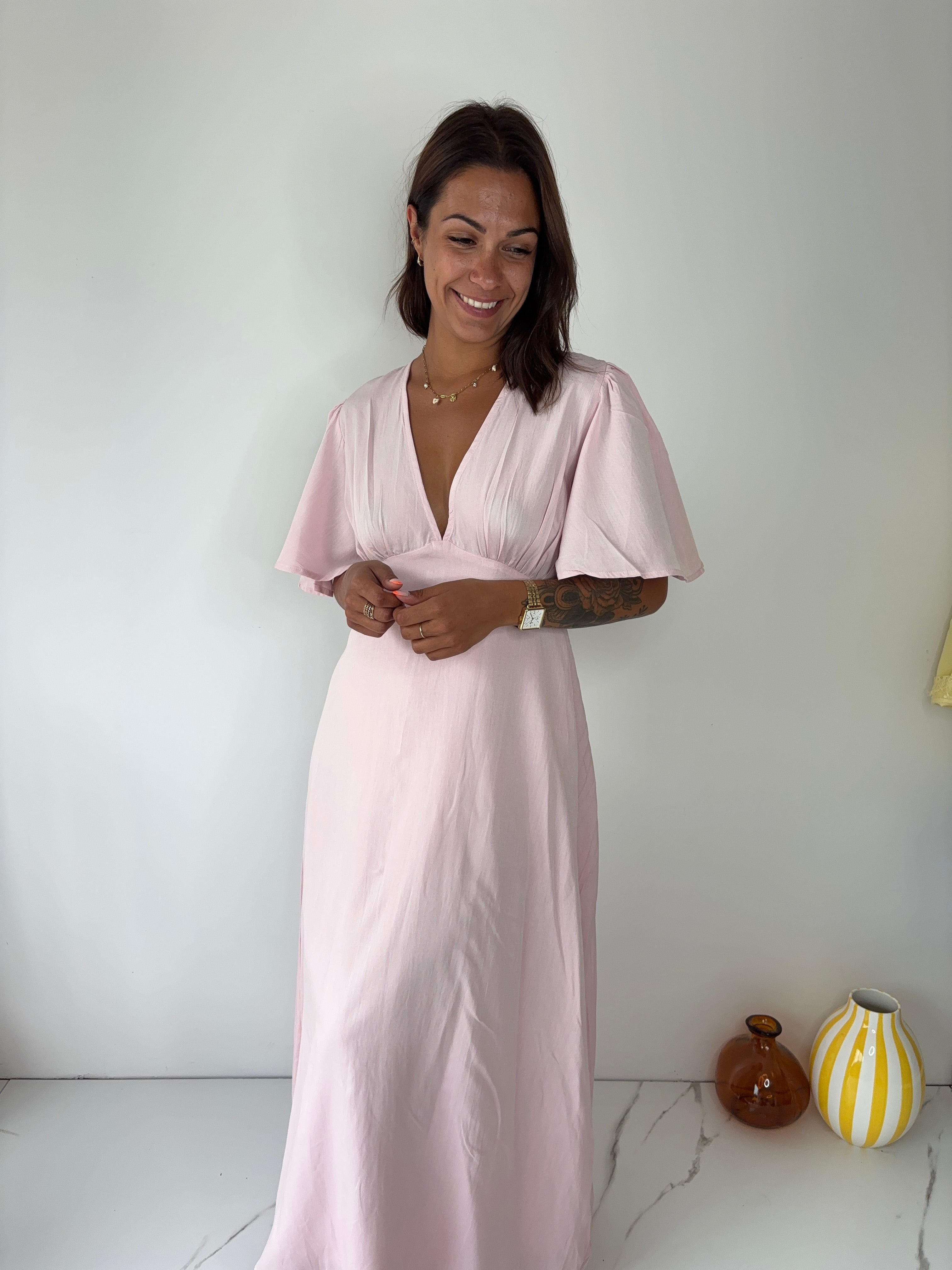 Robe Simone - rose