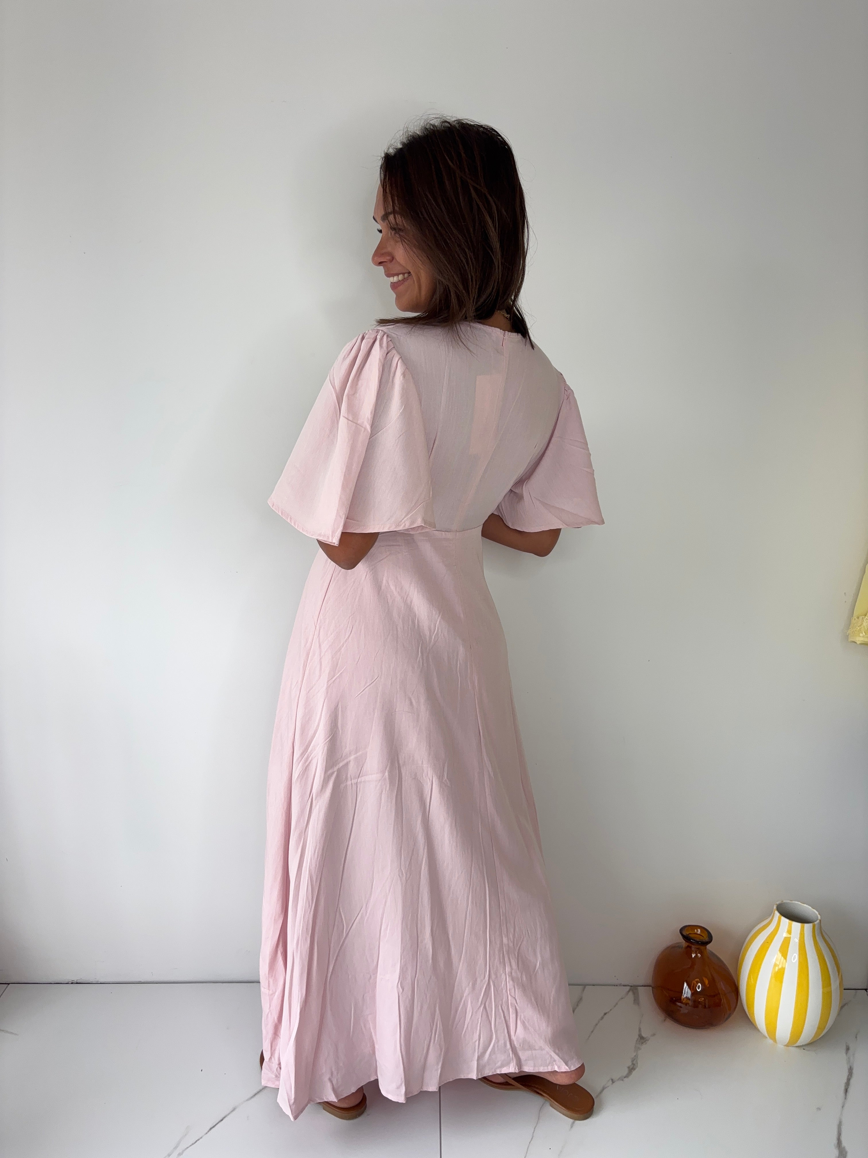 Robe Simone - rose