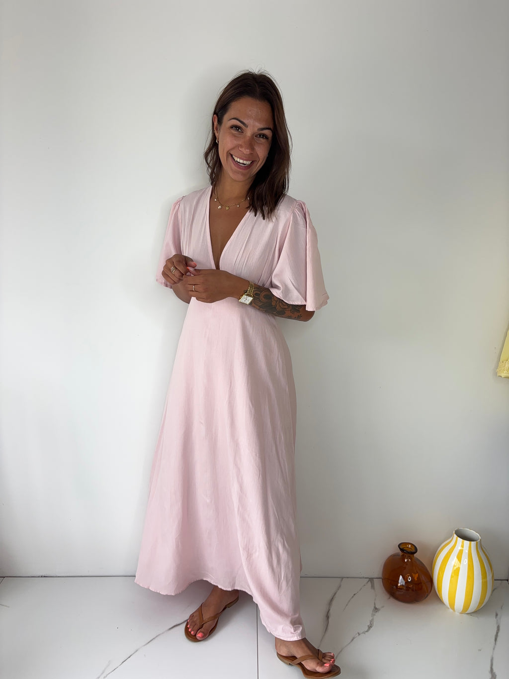 Robe Simone - rose