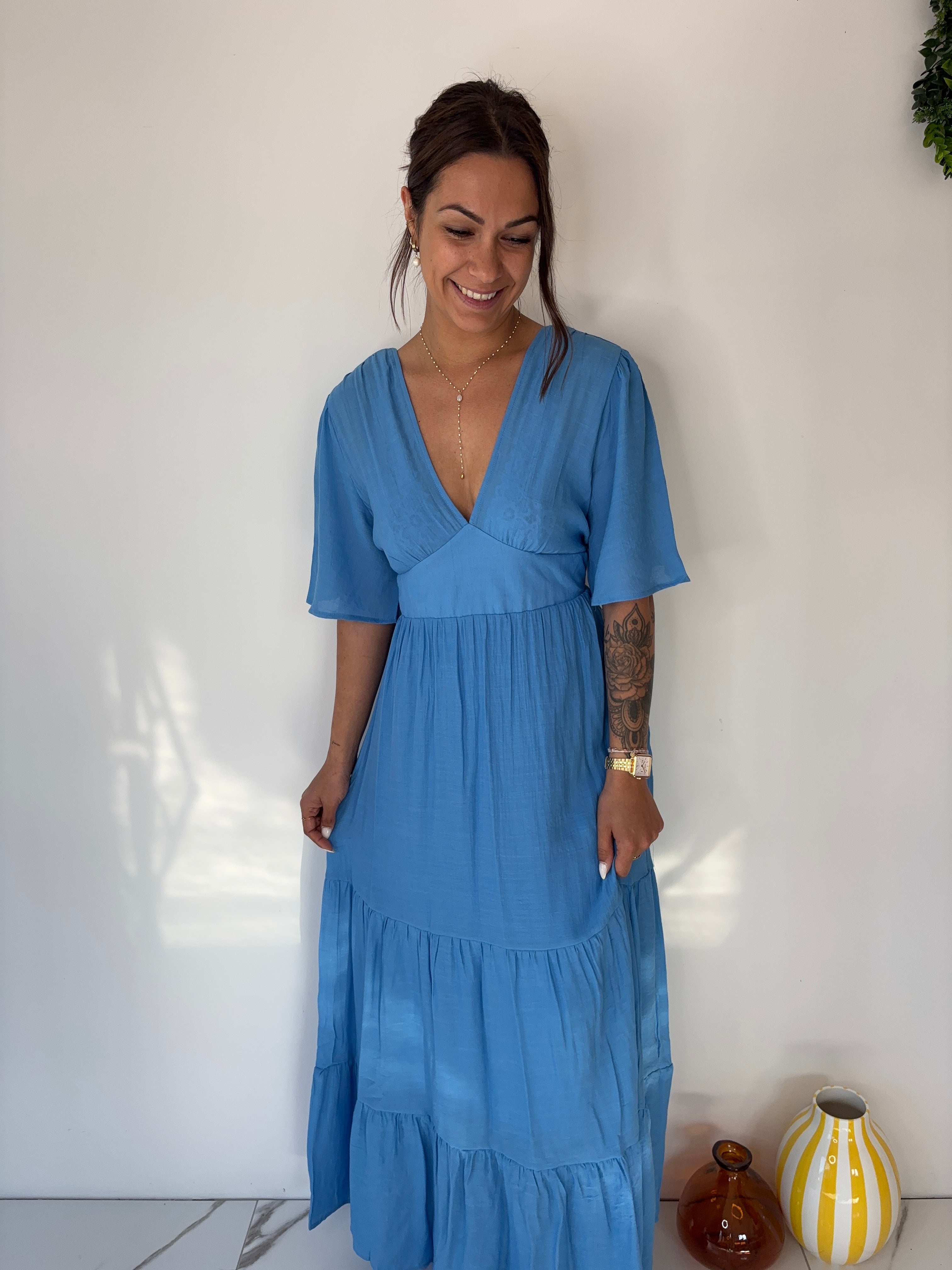 Robe Rafael - bleu