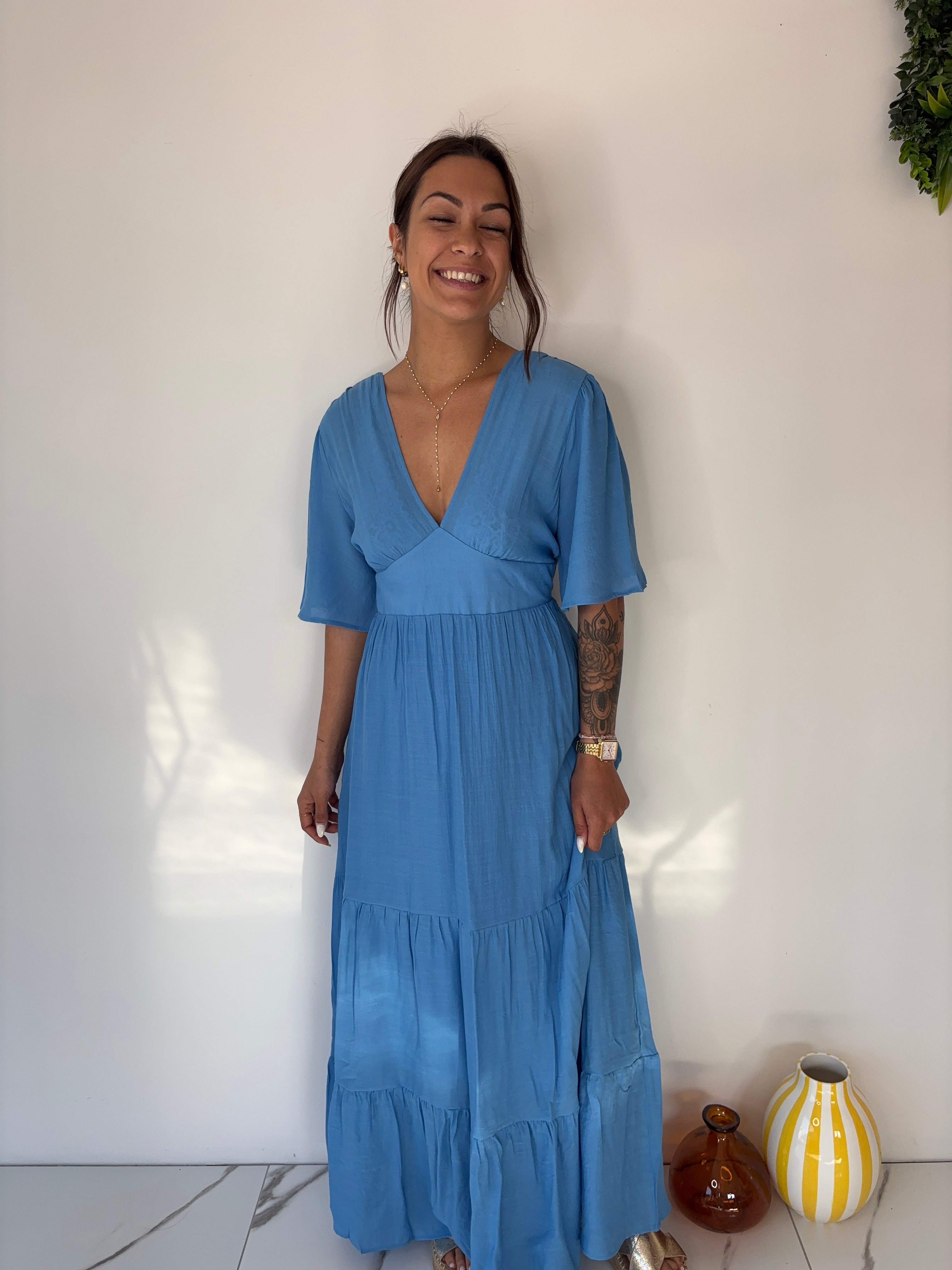 Robe Rafael - bleu