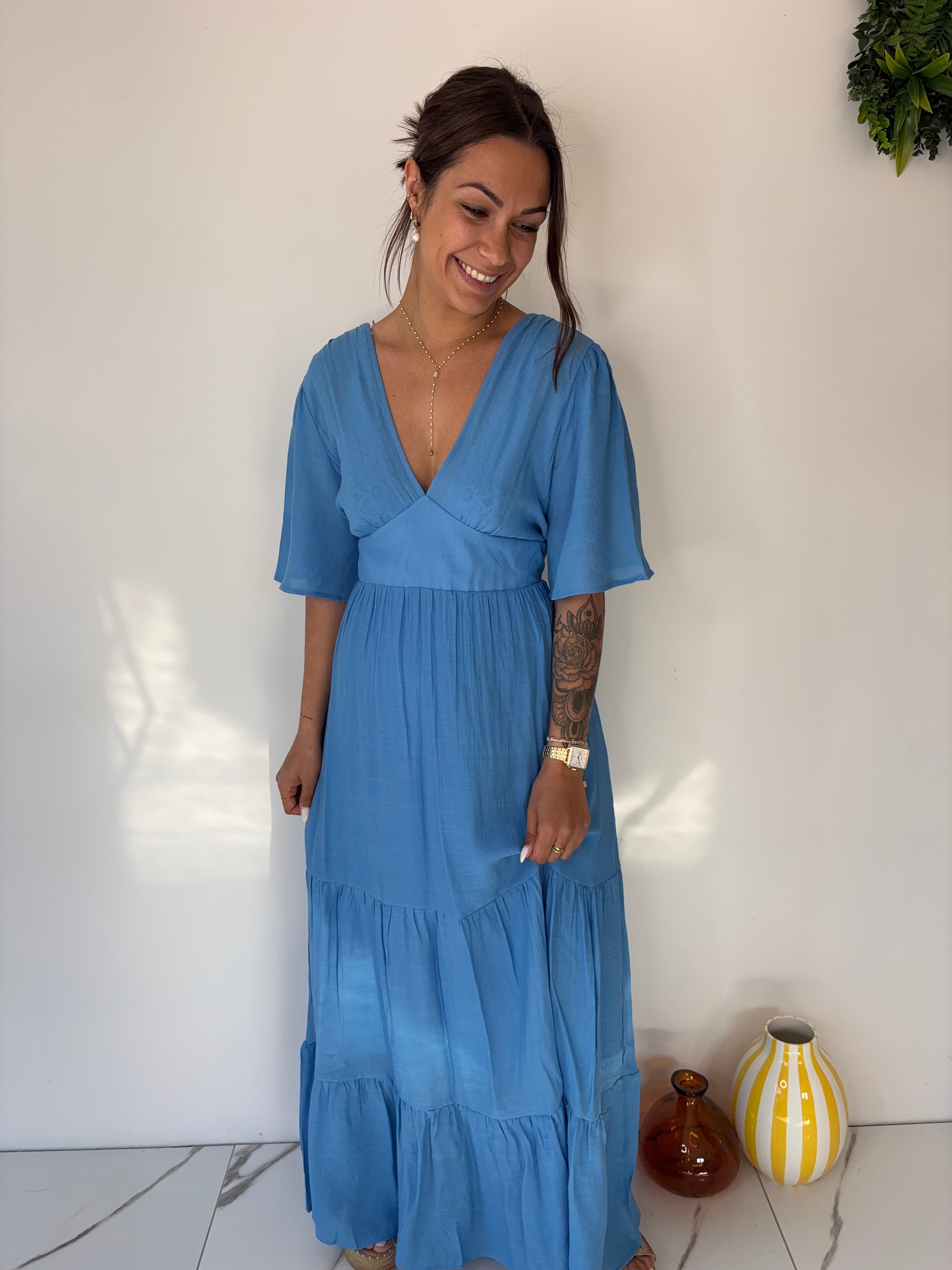 Robe Rafael - bleu