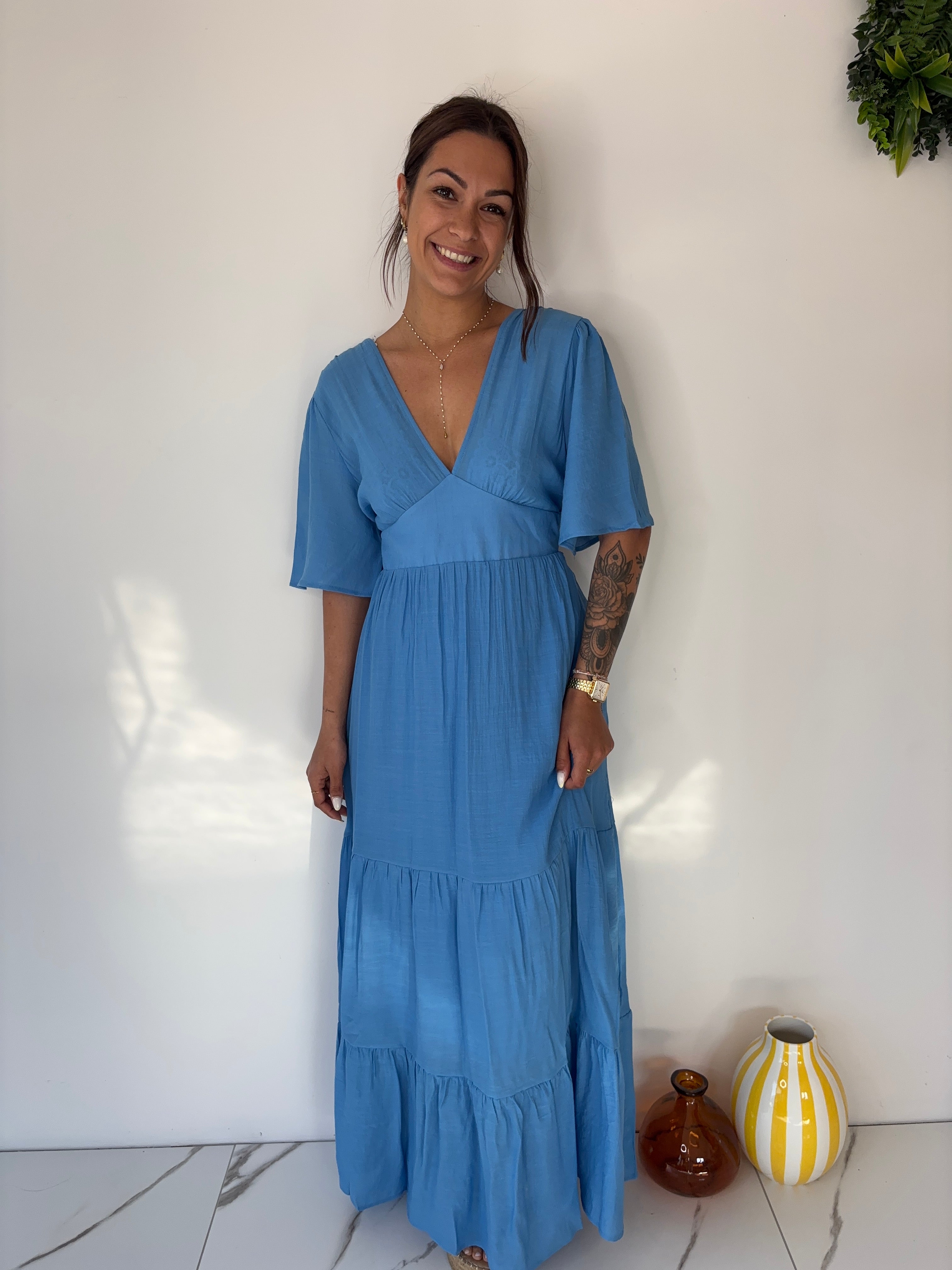 Robe Rafael - bleu