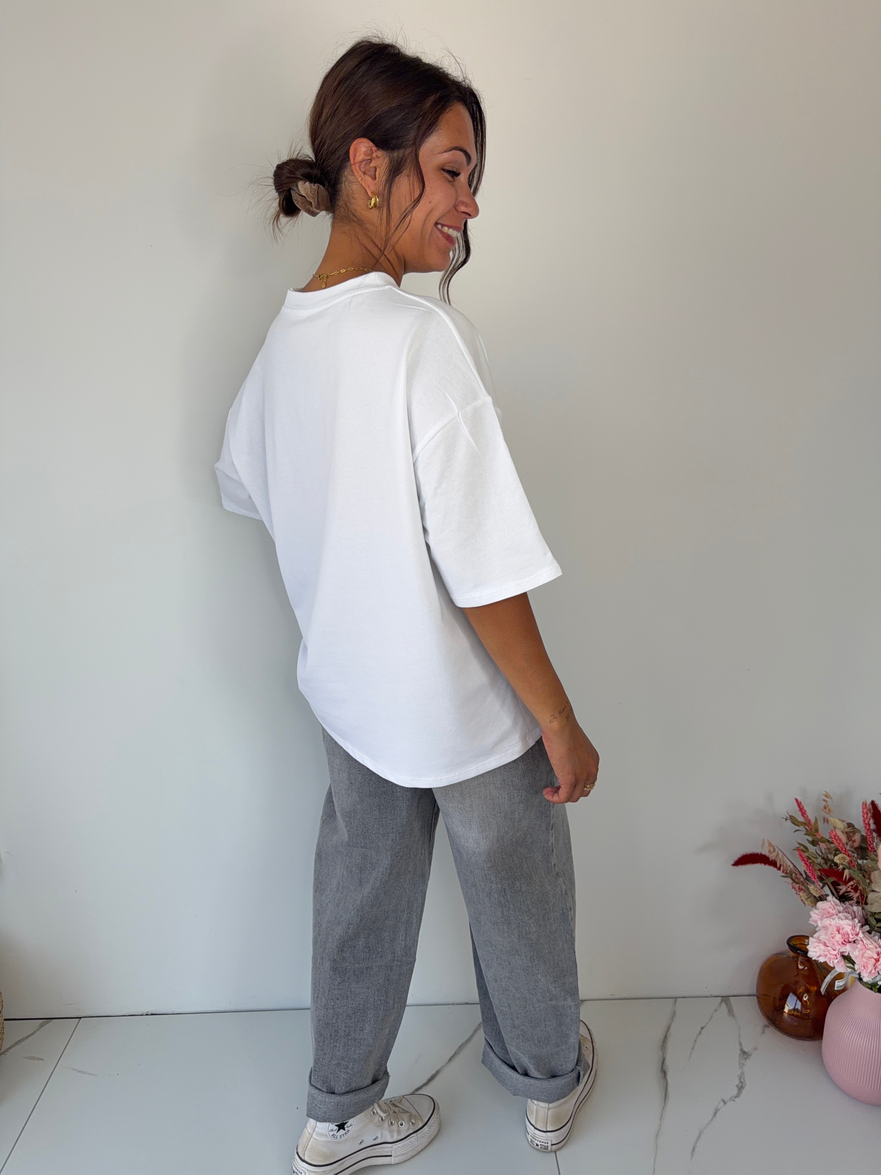 T-shirt Amore - blanc