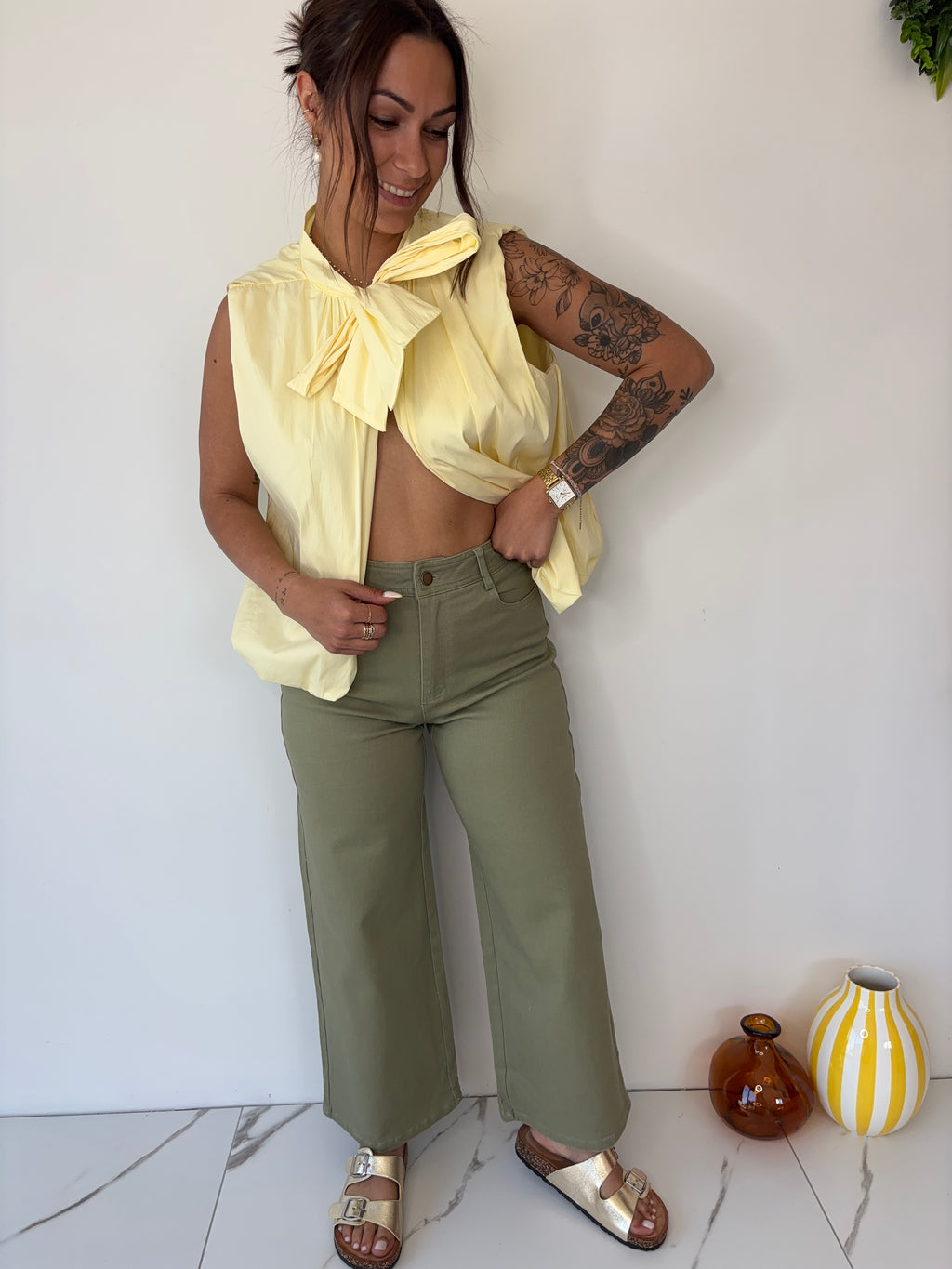 Jeans Toby - kaki