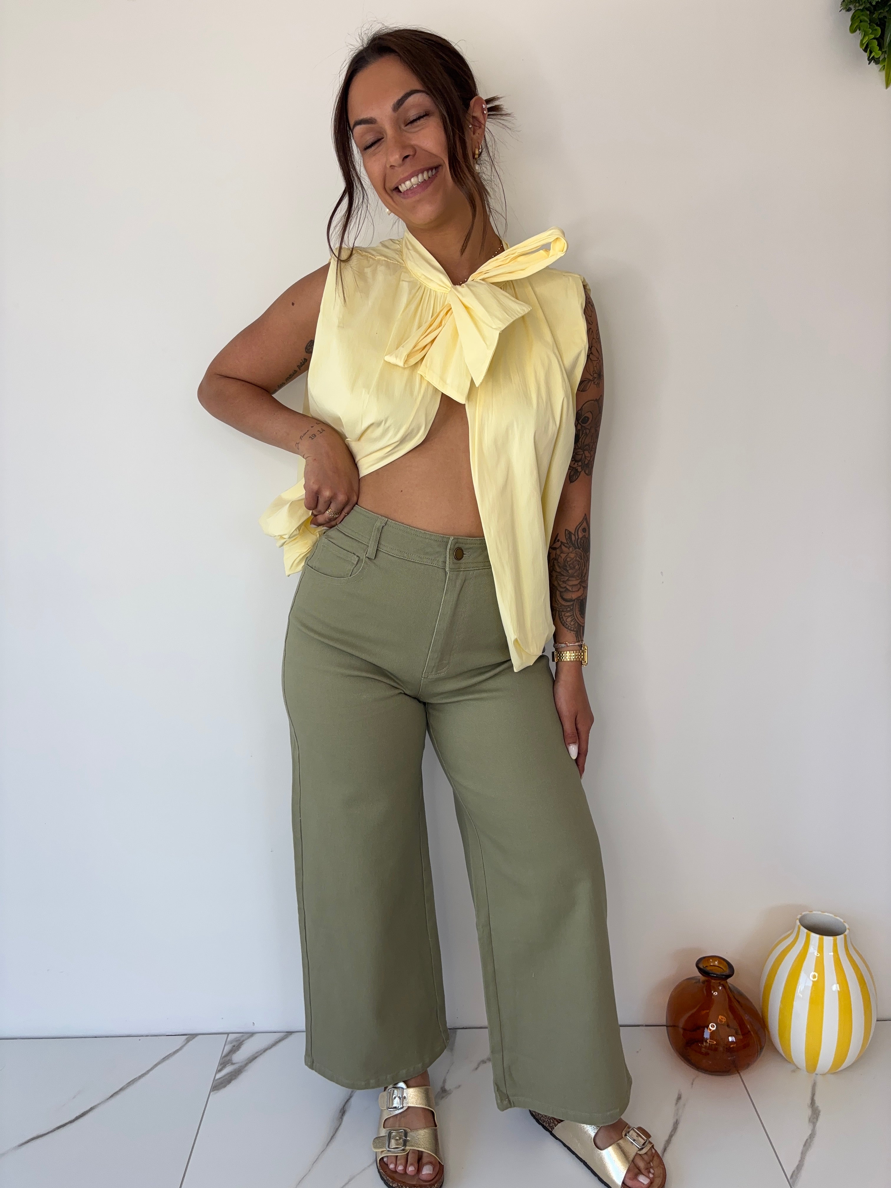 Jeans Toby - kaki