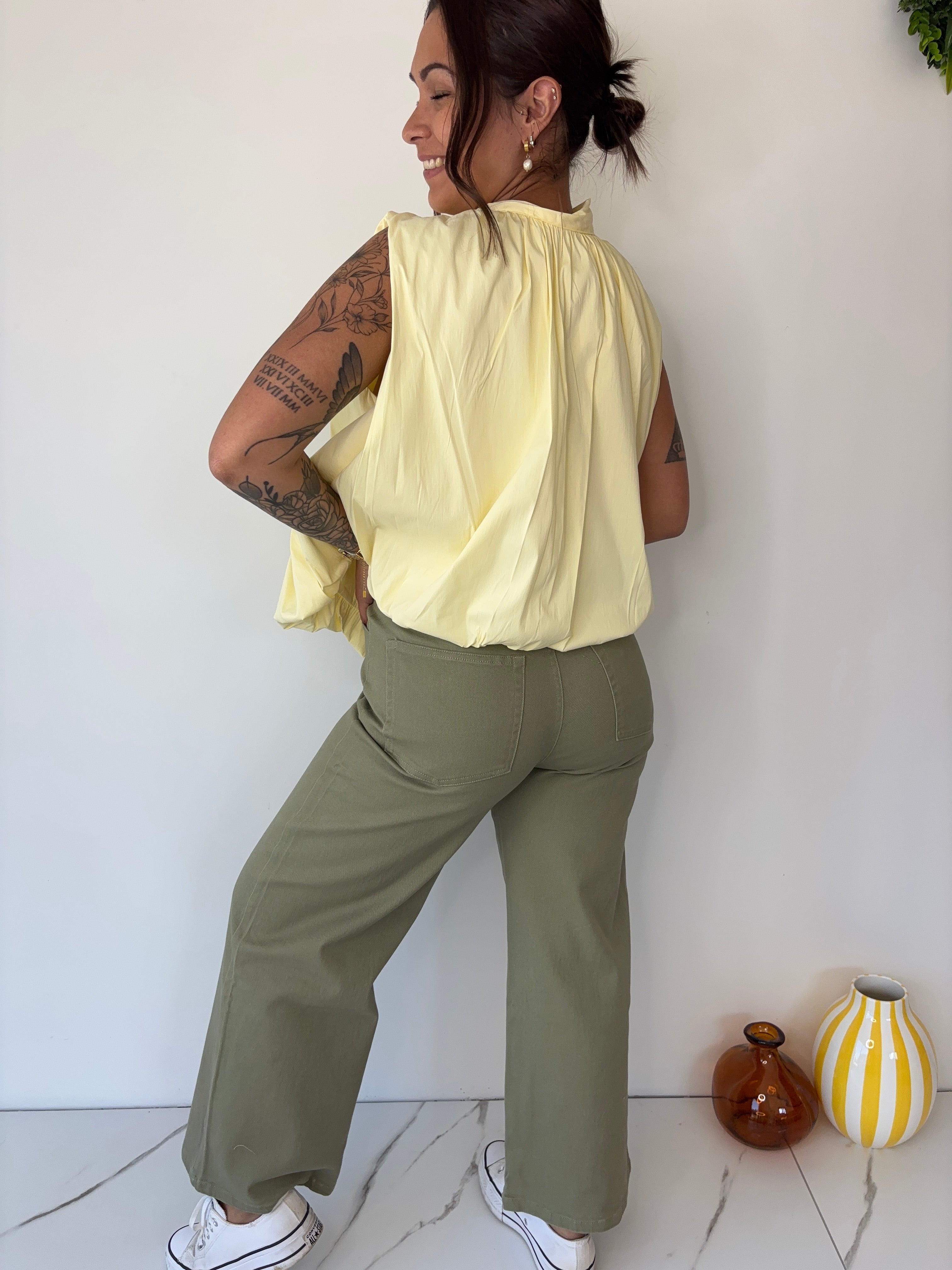 Jeans Toby - kaki