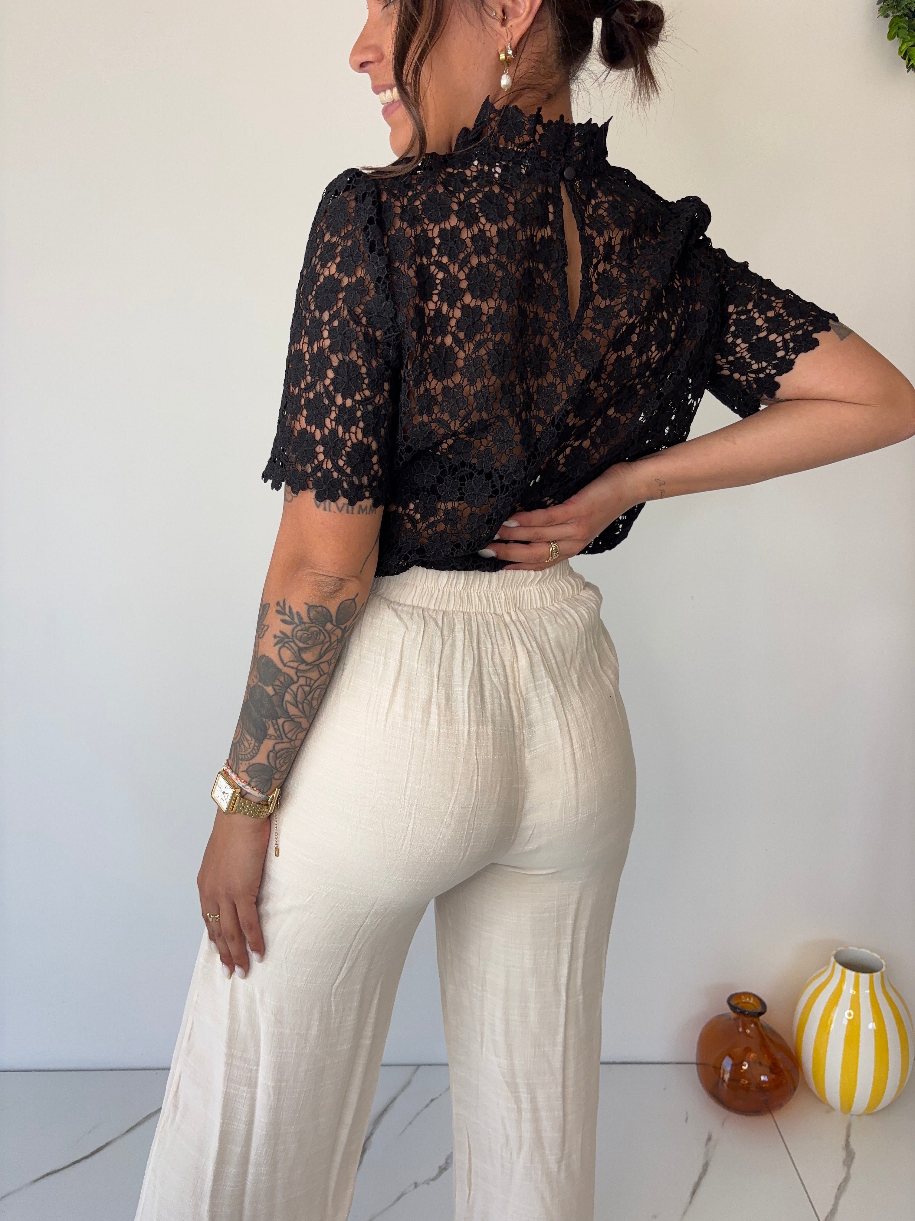 Pantalon Angel - ivoire