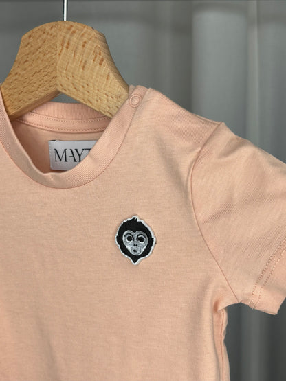 T-shirt baby pêche MAYTI