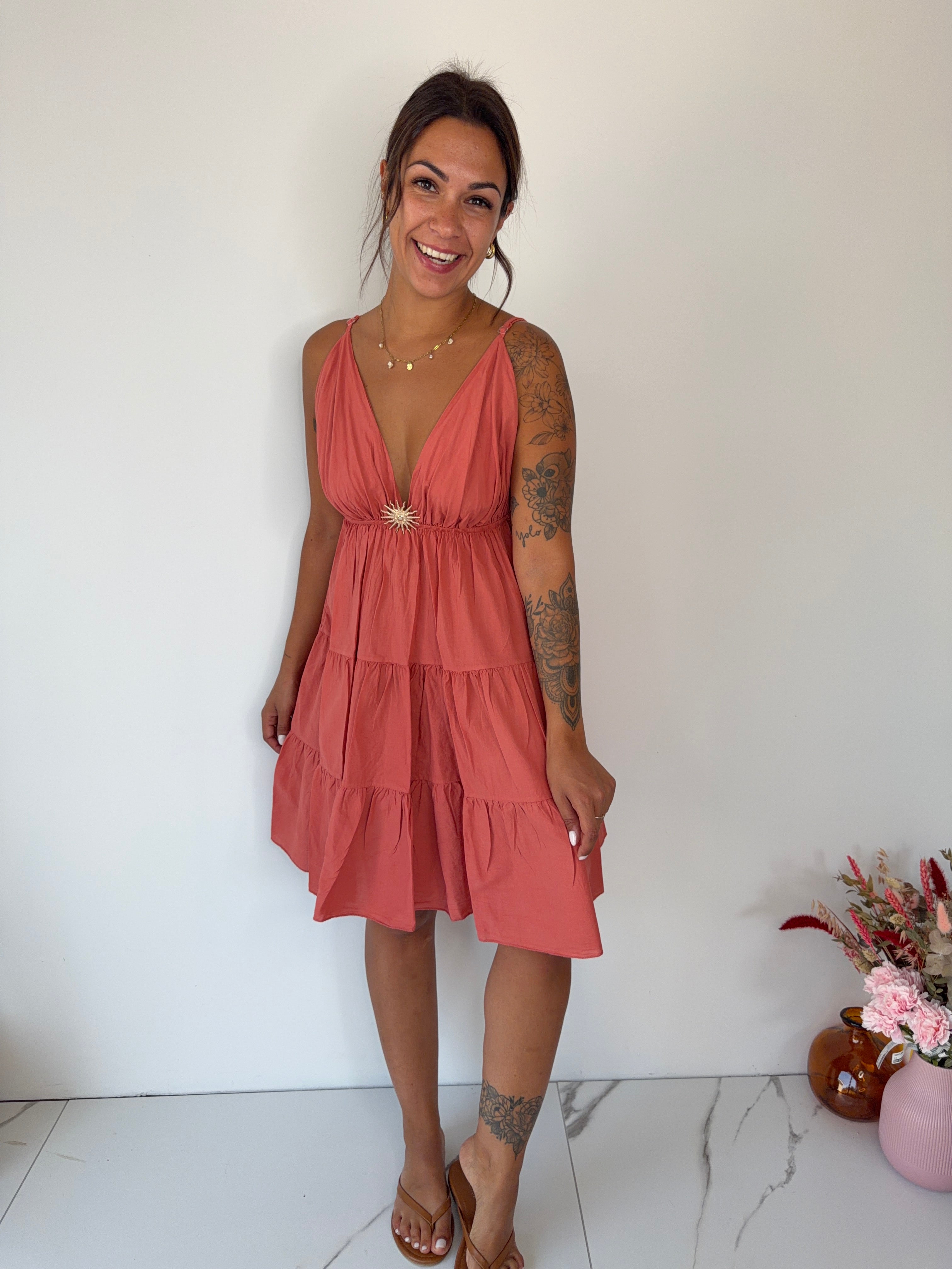 Robe Camilia - terracota