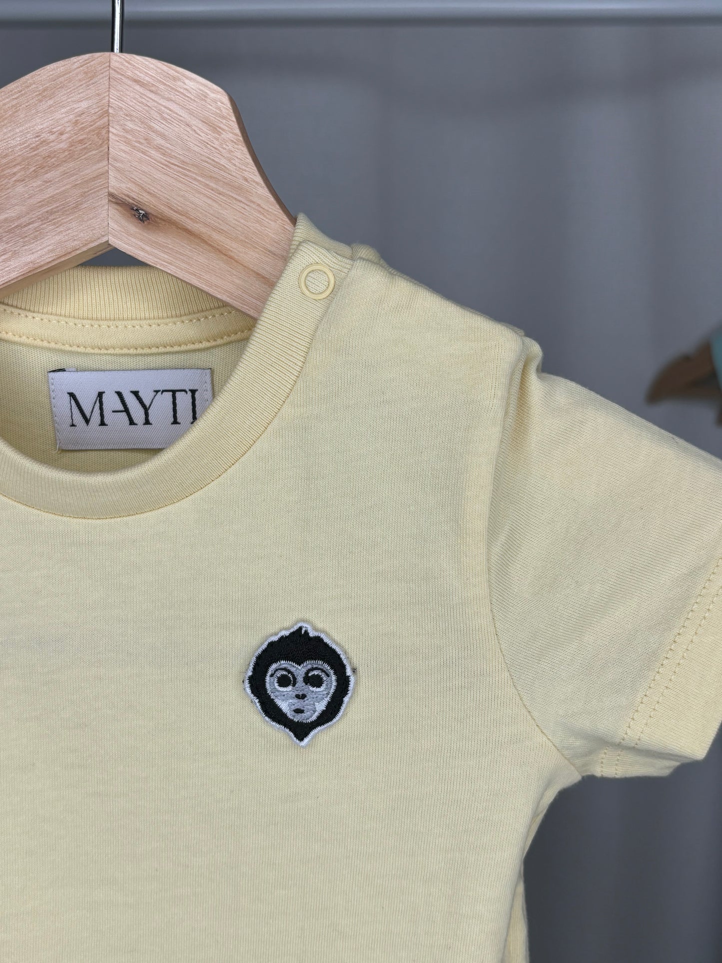 T-shirt baby jaune MAYTI