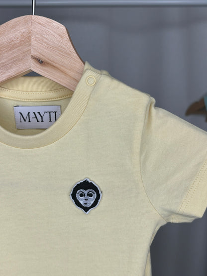 T-shirt baby jaune MAYTI