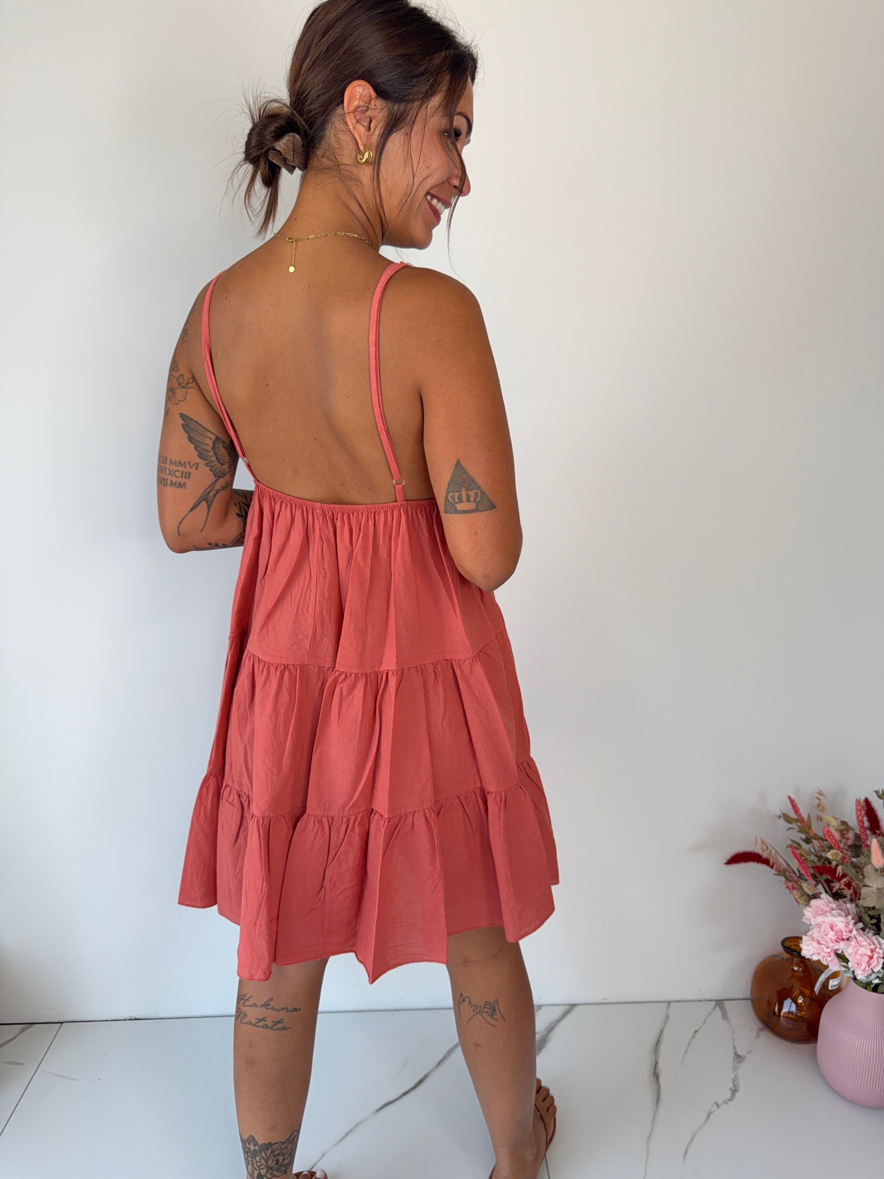 Robe Camilia - terracota
