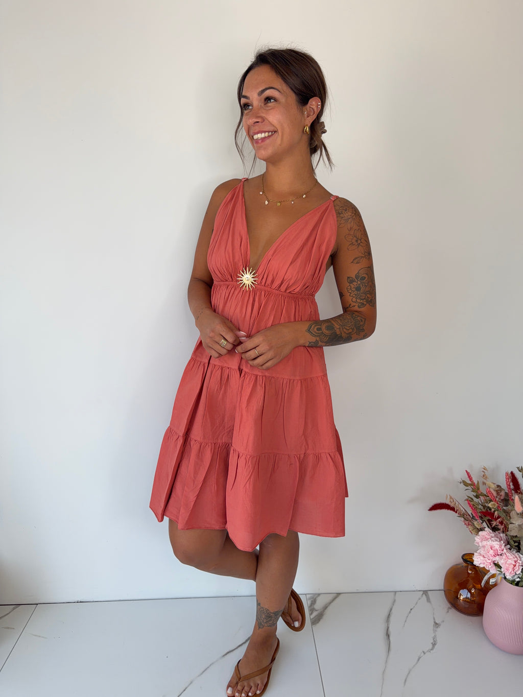 Robe Camilia - terracota