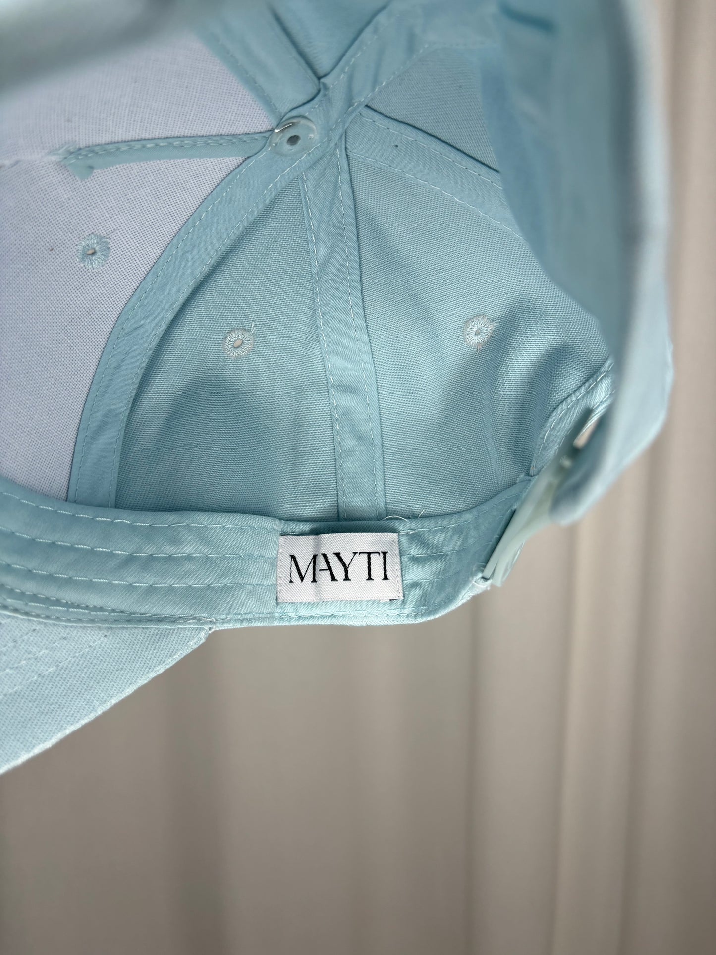 Casquette à partir de 2 ans réglable bleu MAYTI