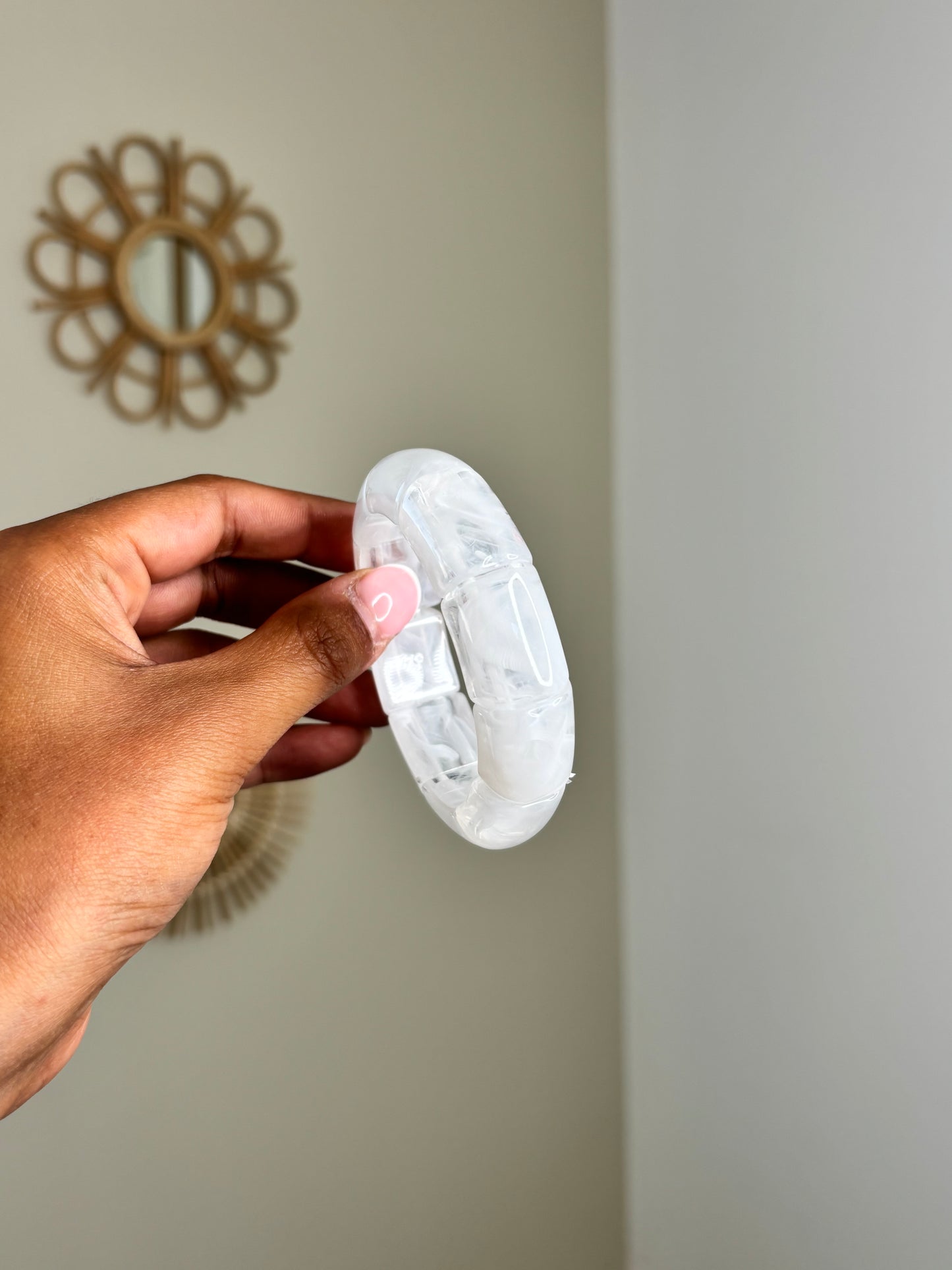 Bracelet Marie - blanc