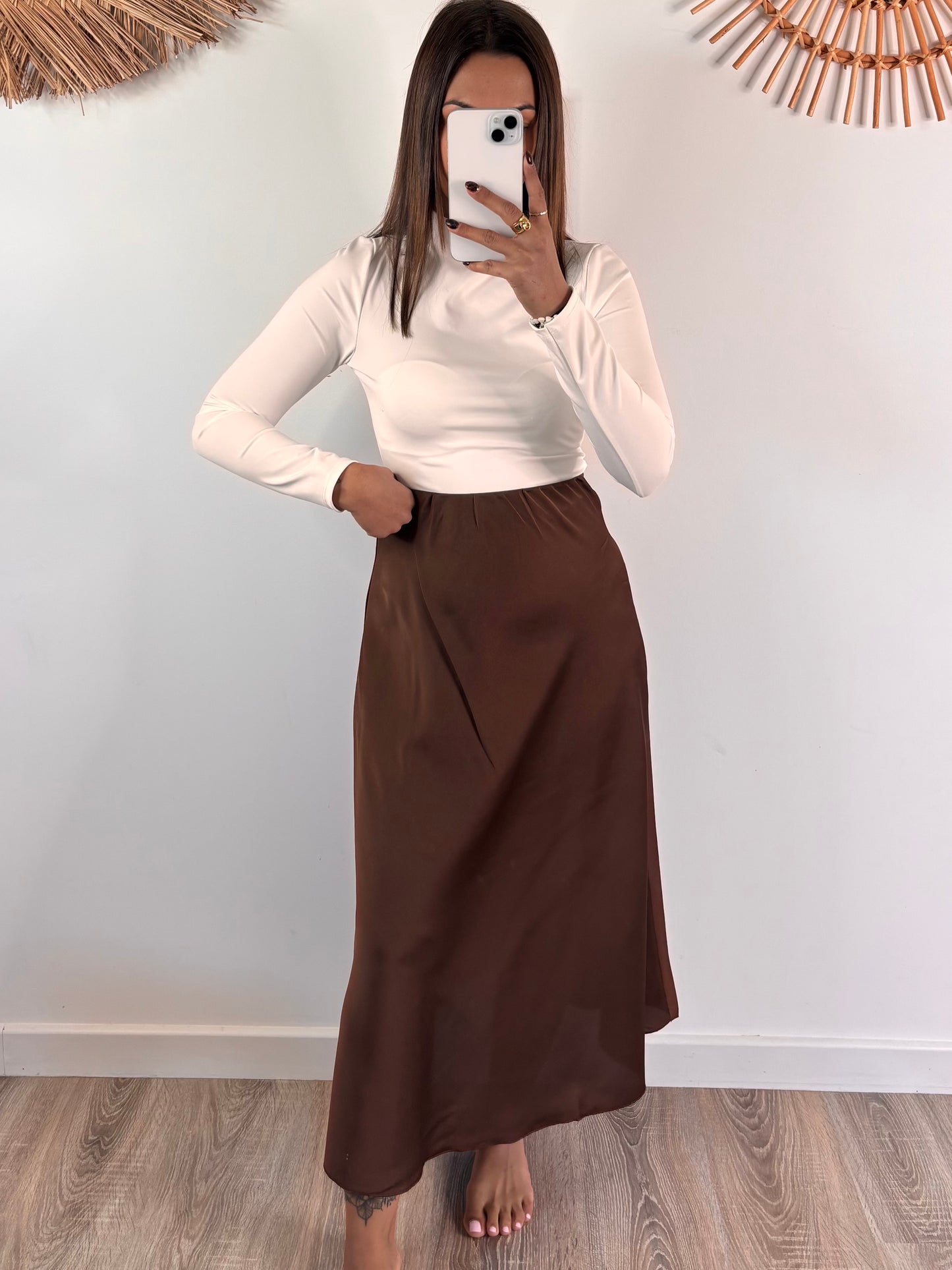 Jupe Laurie - marron