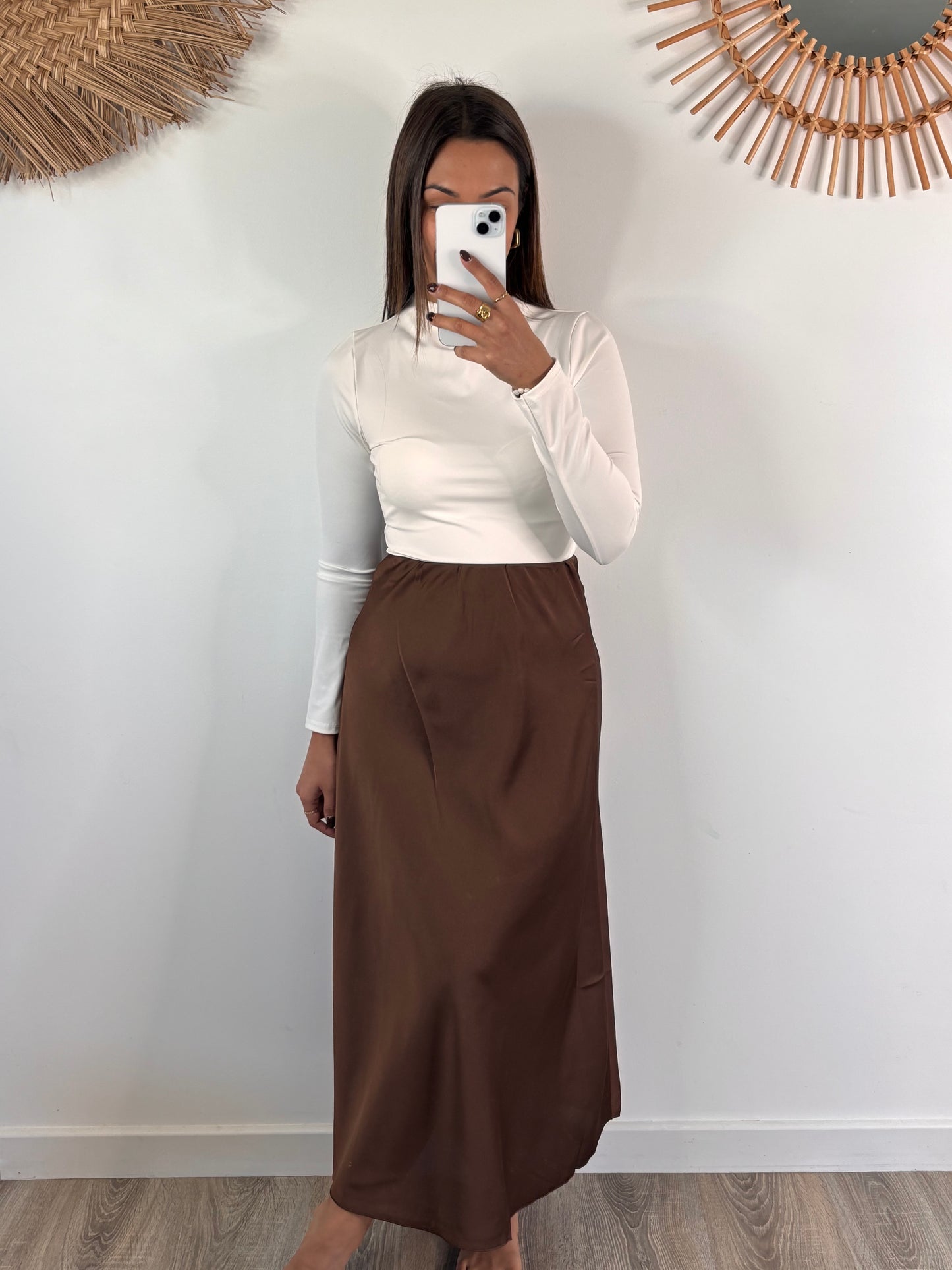 Jupe Laurie - marron