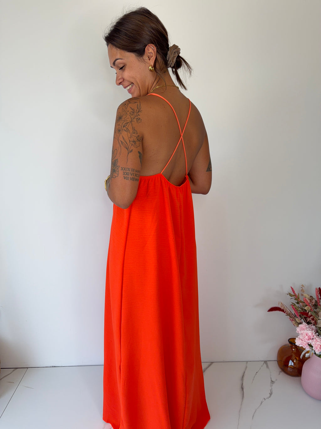 Robe Adèle - orange
