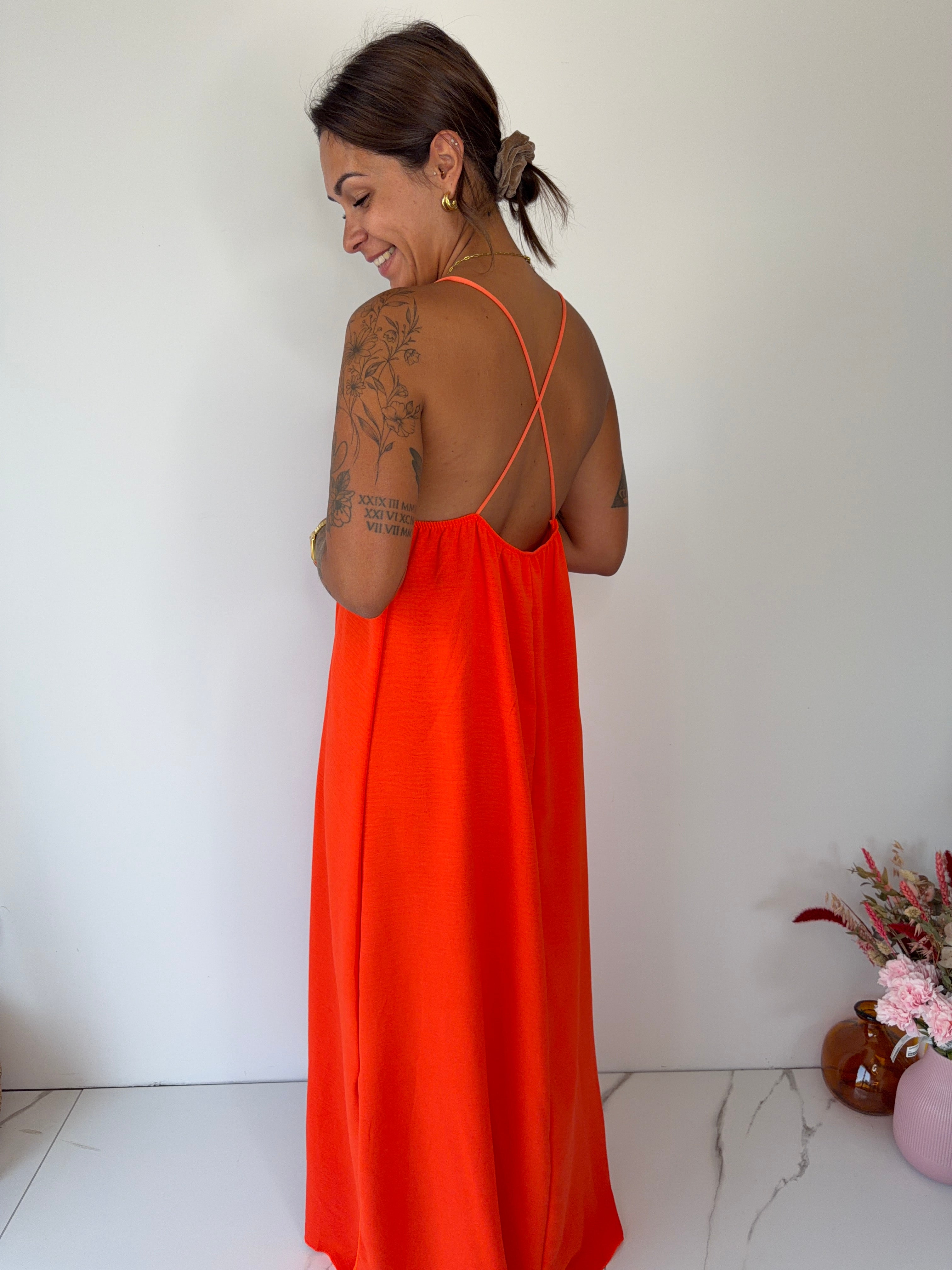 Robe Adèle - orange