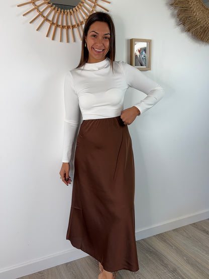 Jupe Laurie - marron